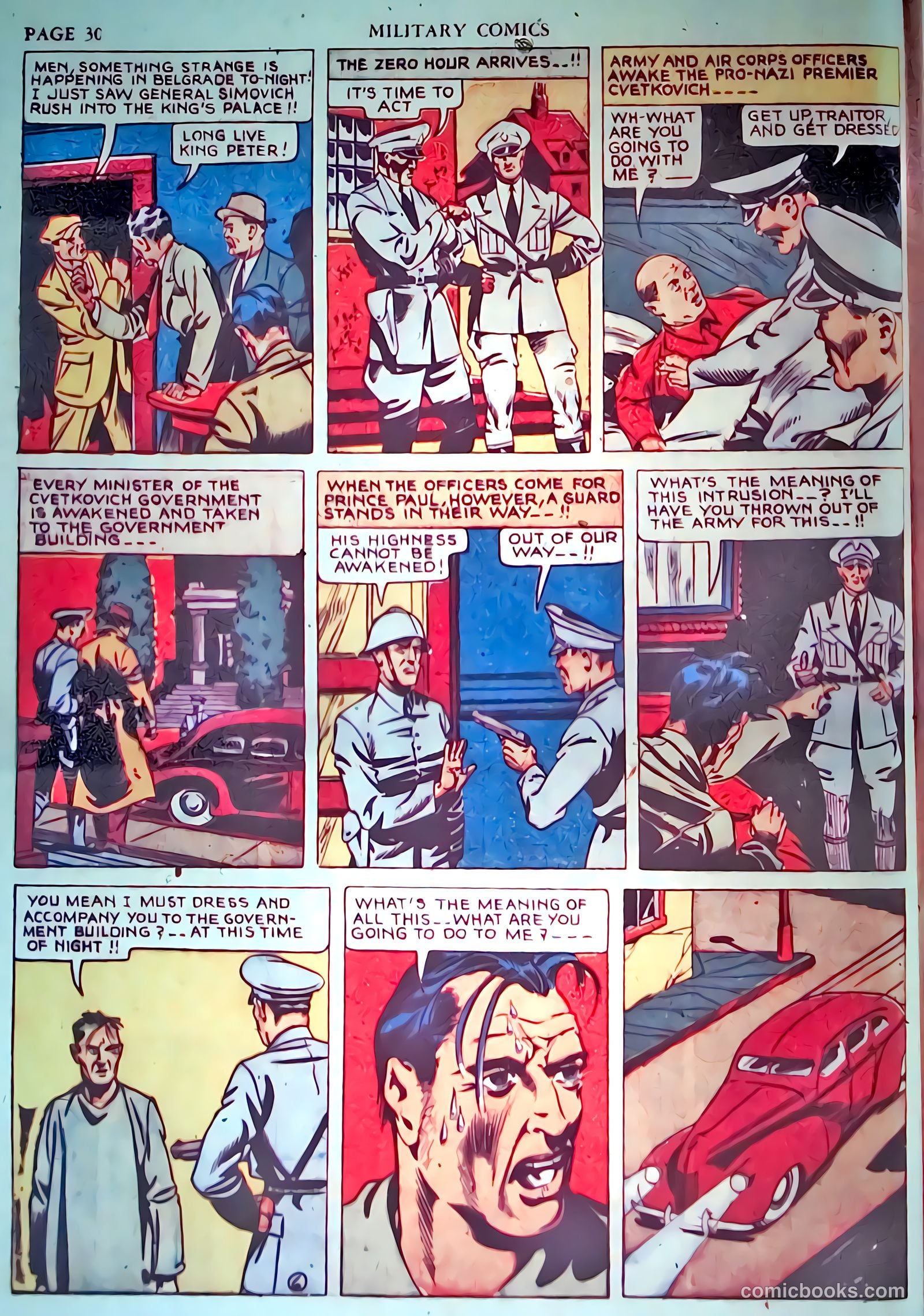 Military Comics #3 (1941) — page 32 of 68