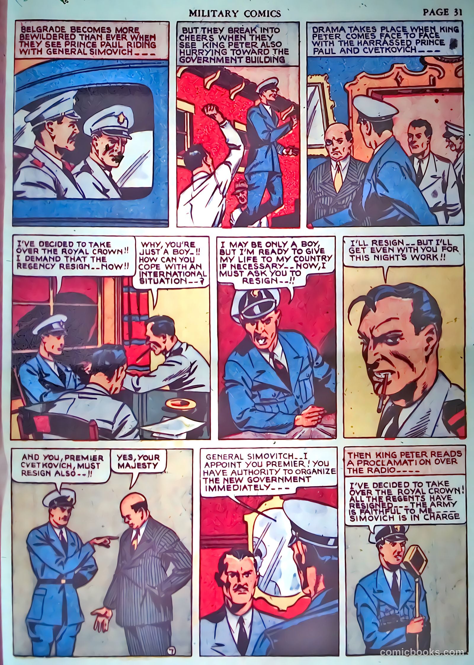 Military Comics #3 (1941) — page 33 of 68