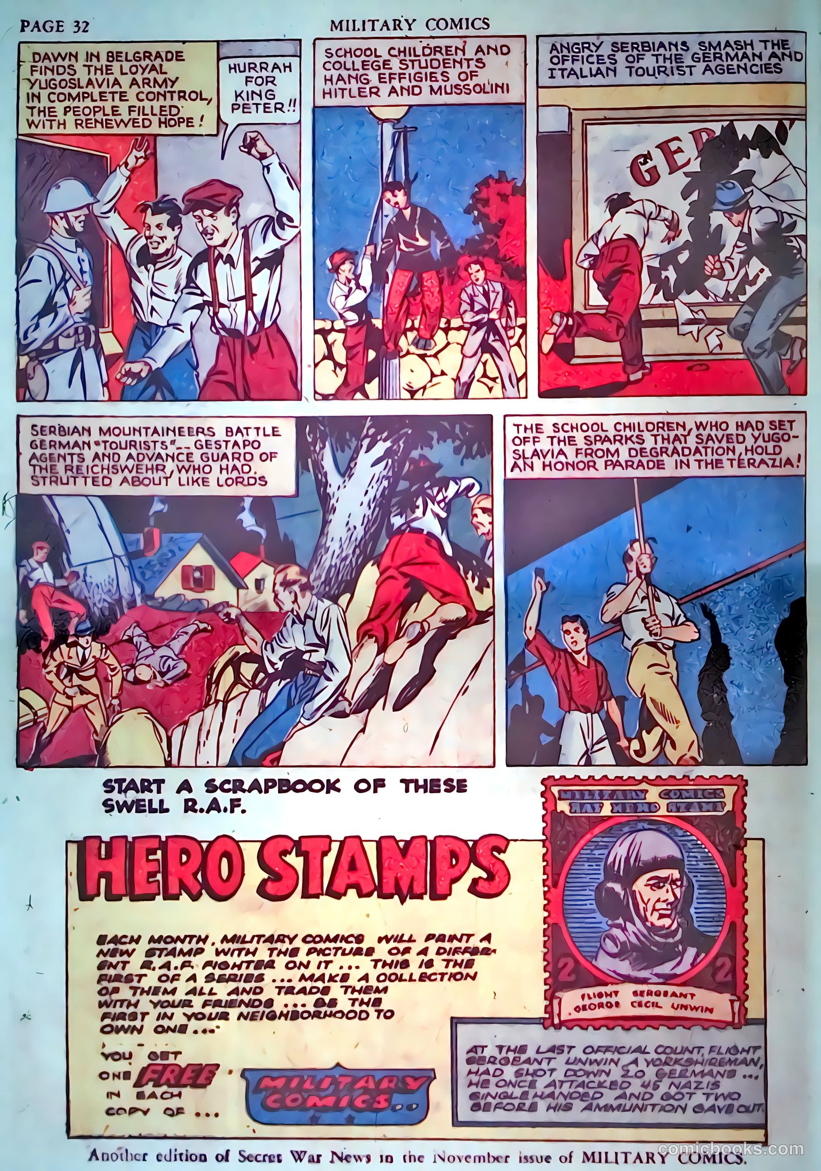Military Comics #3 (1941) — page 34 of 68