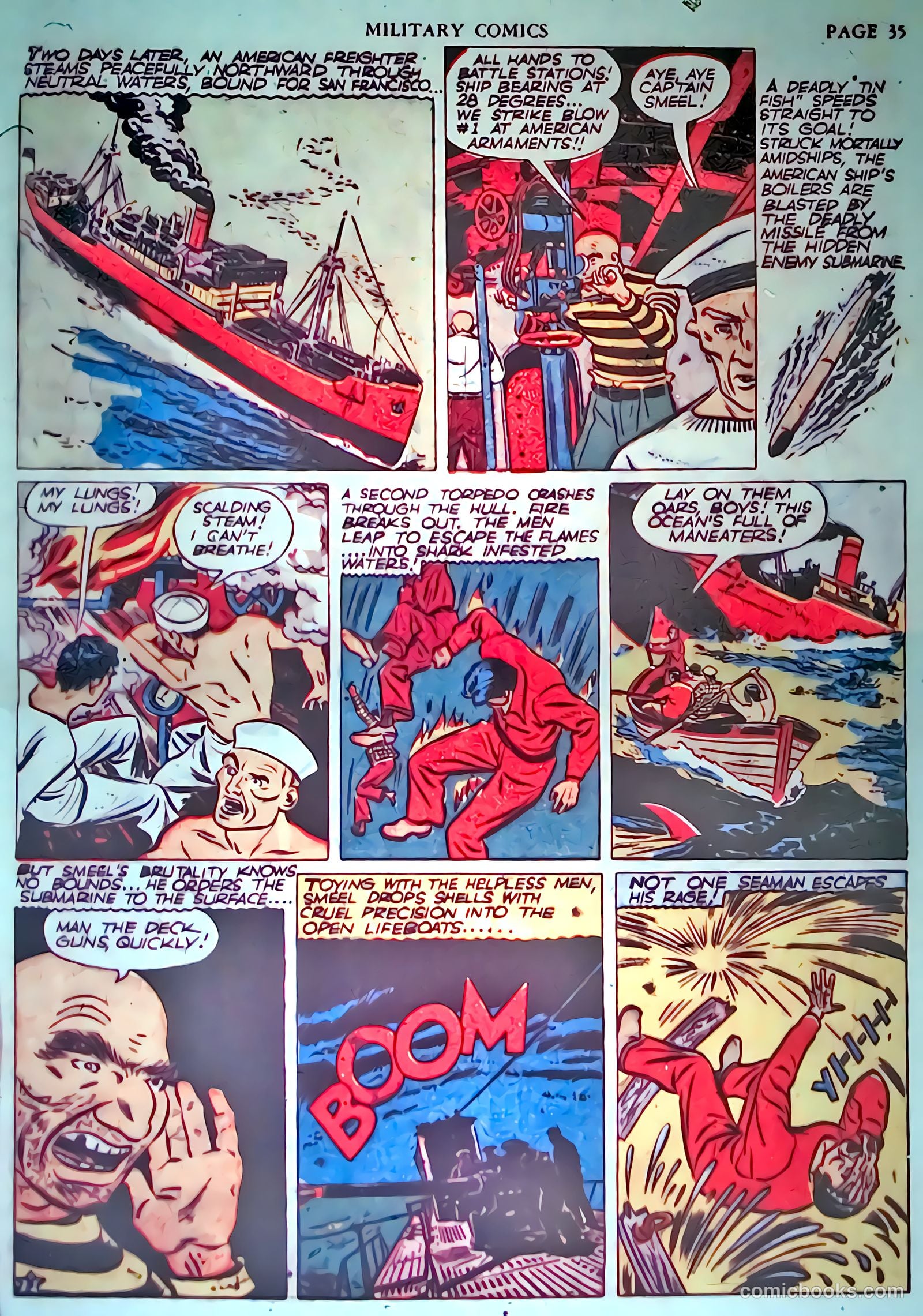 Military Comics #3 (1941) — page 37 of 68