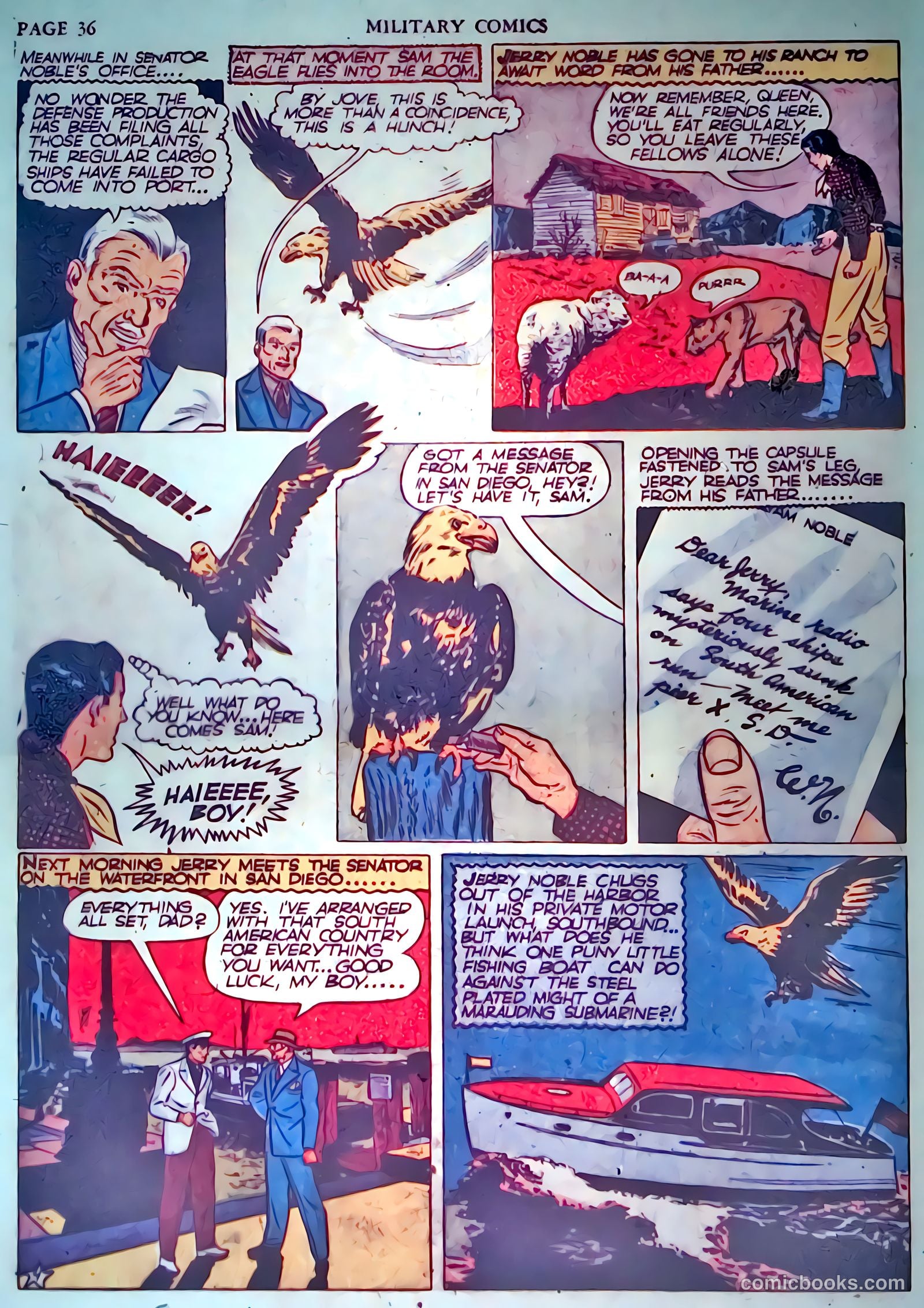 Military Comics #3 (1941) — page 38 of 68