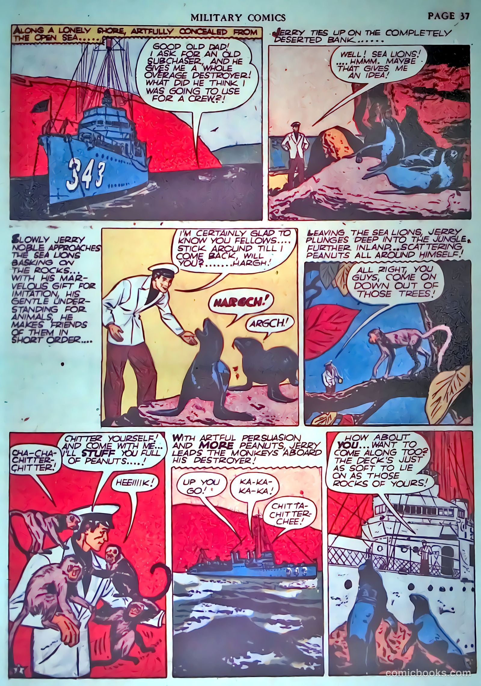 Military Comics #3 (1941) — page 39 of 68