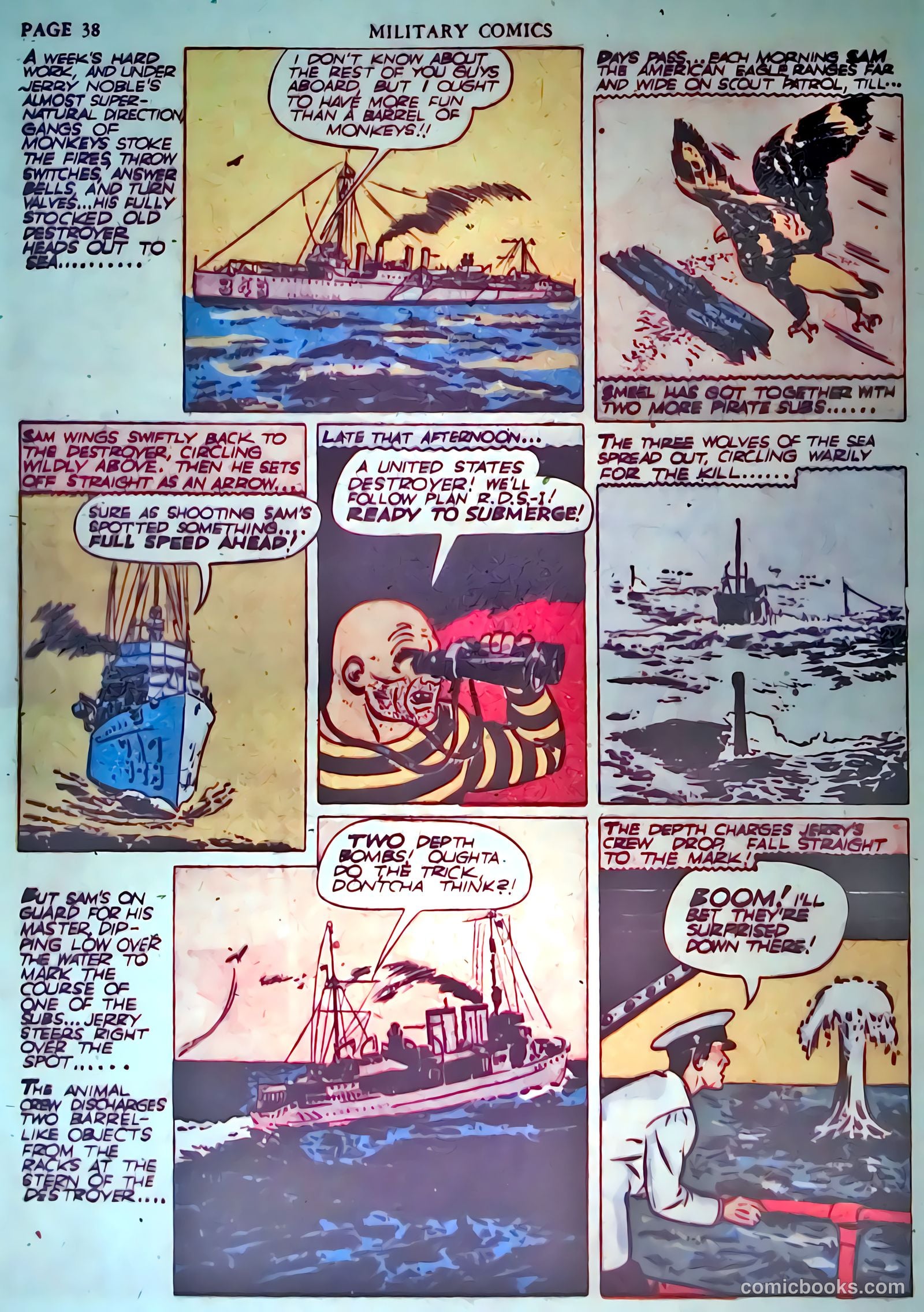Military Comics #3 (1941) — page 40 of 68