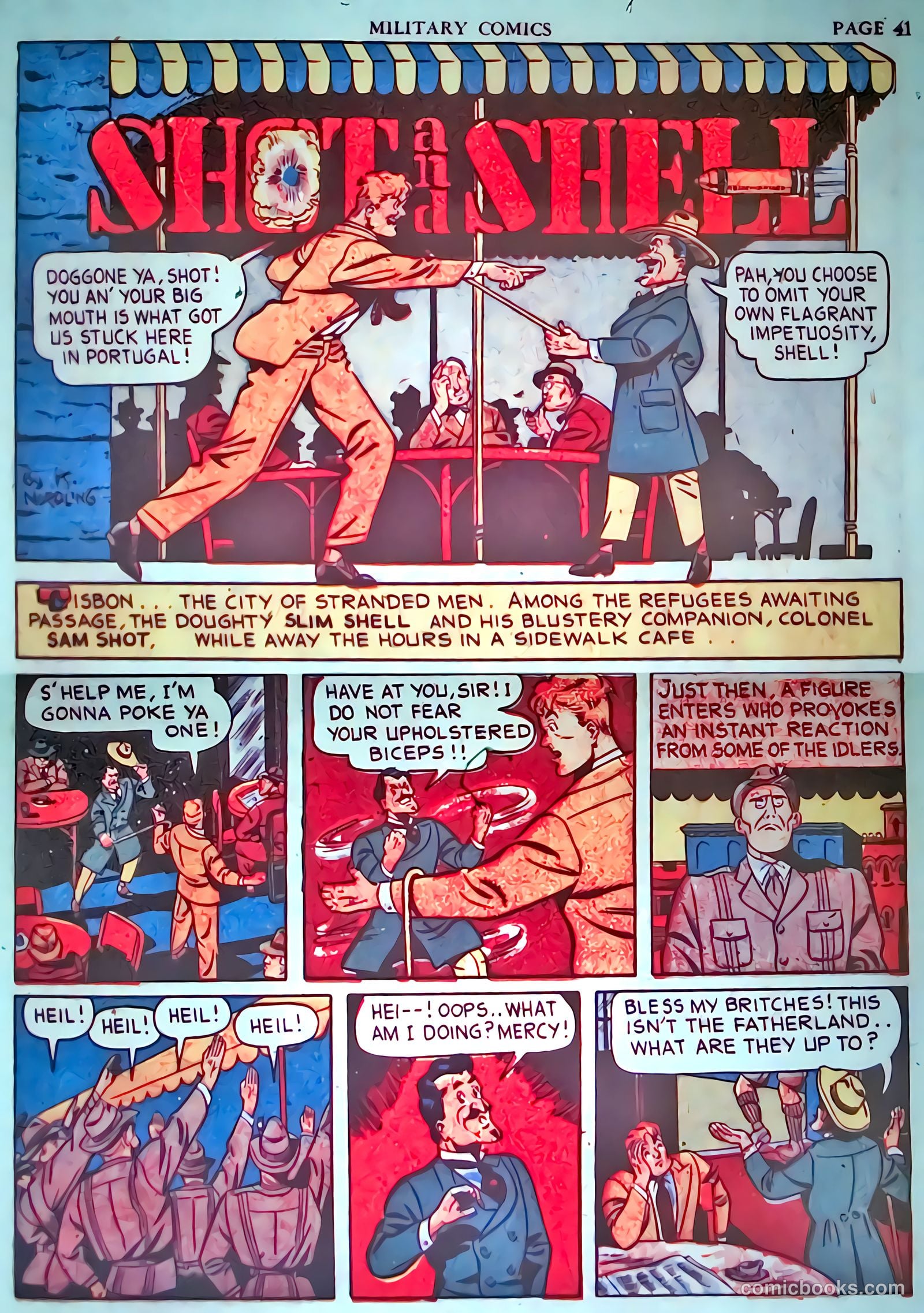 Military Comics #3 (1941) — page 43 of 68