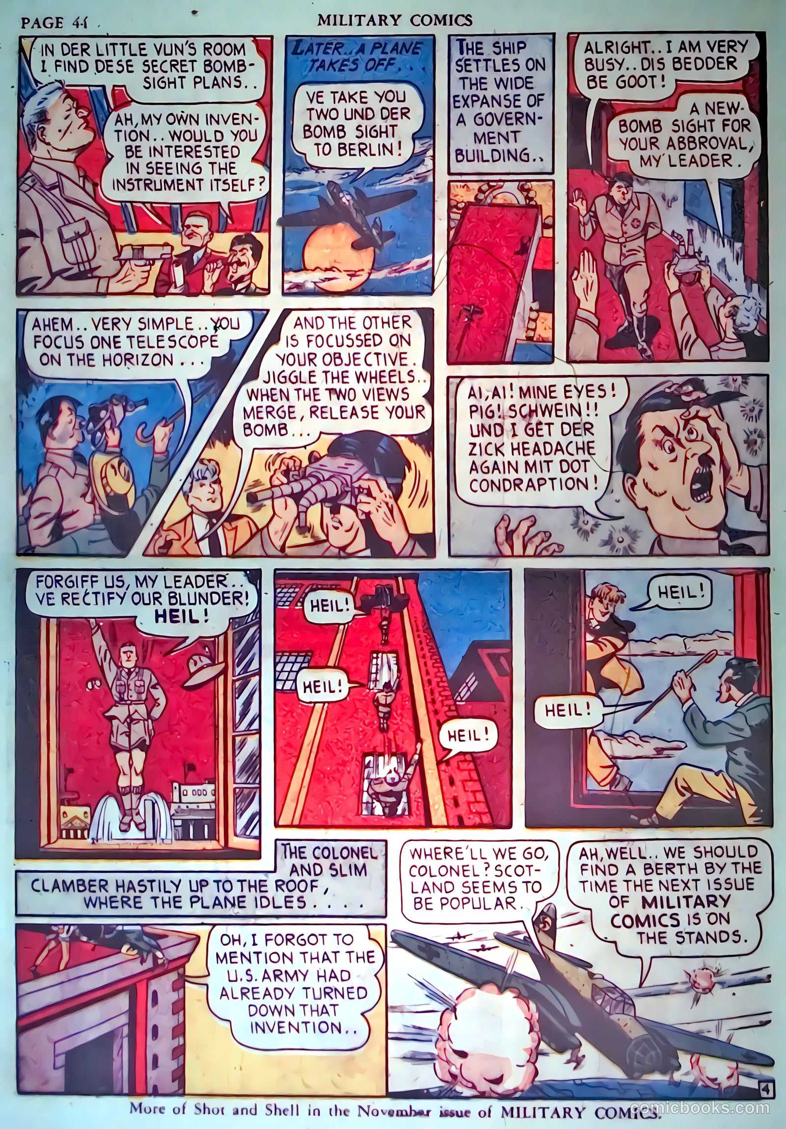 Military Comics #3 (1941) — page 46 of 68