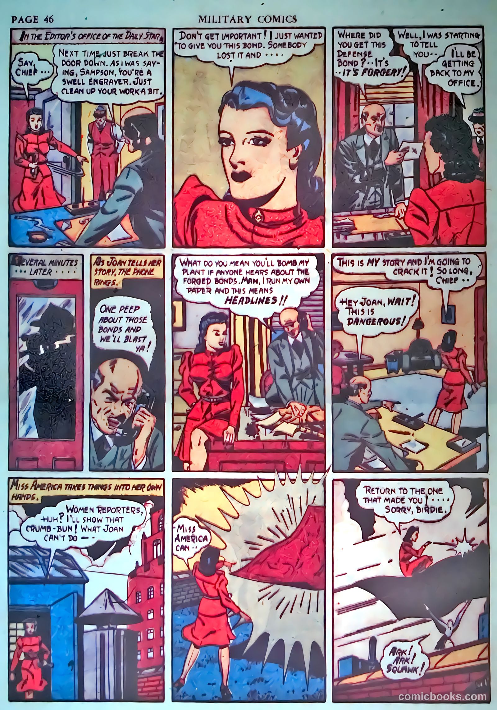 Military Comics #3 (1941) — page 48 of 68