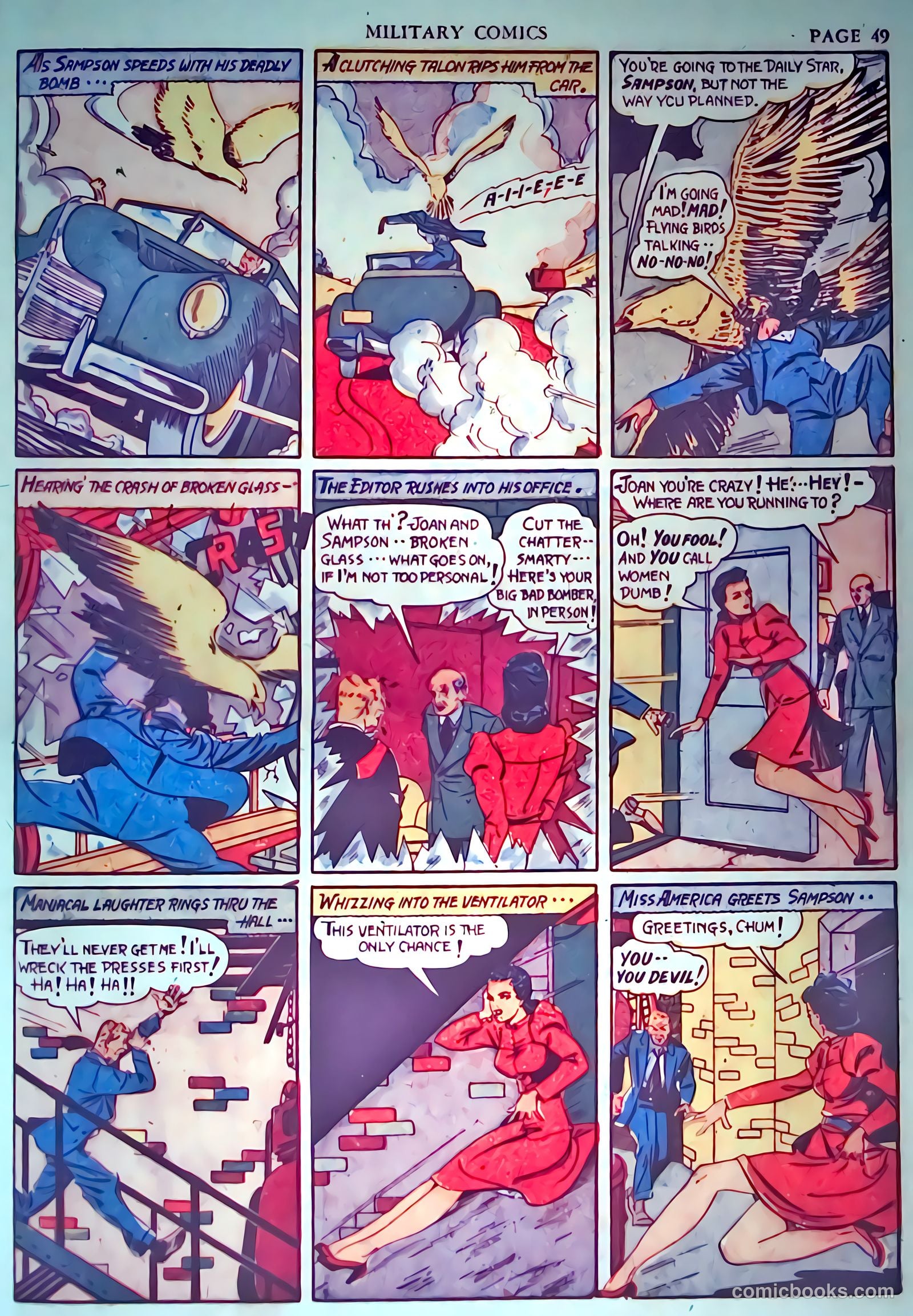 Military Comics #3 (1941) — page 51 of 68