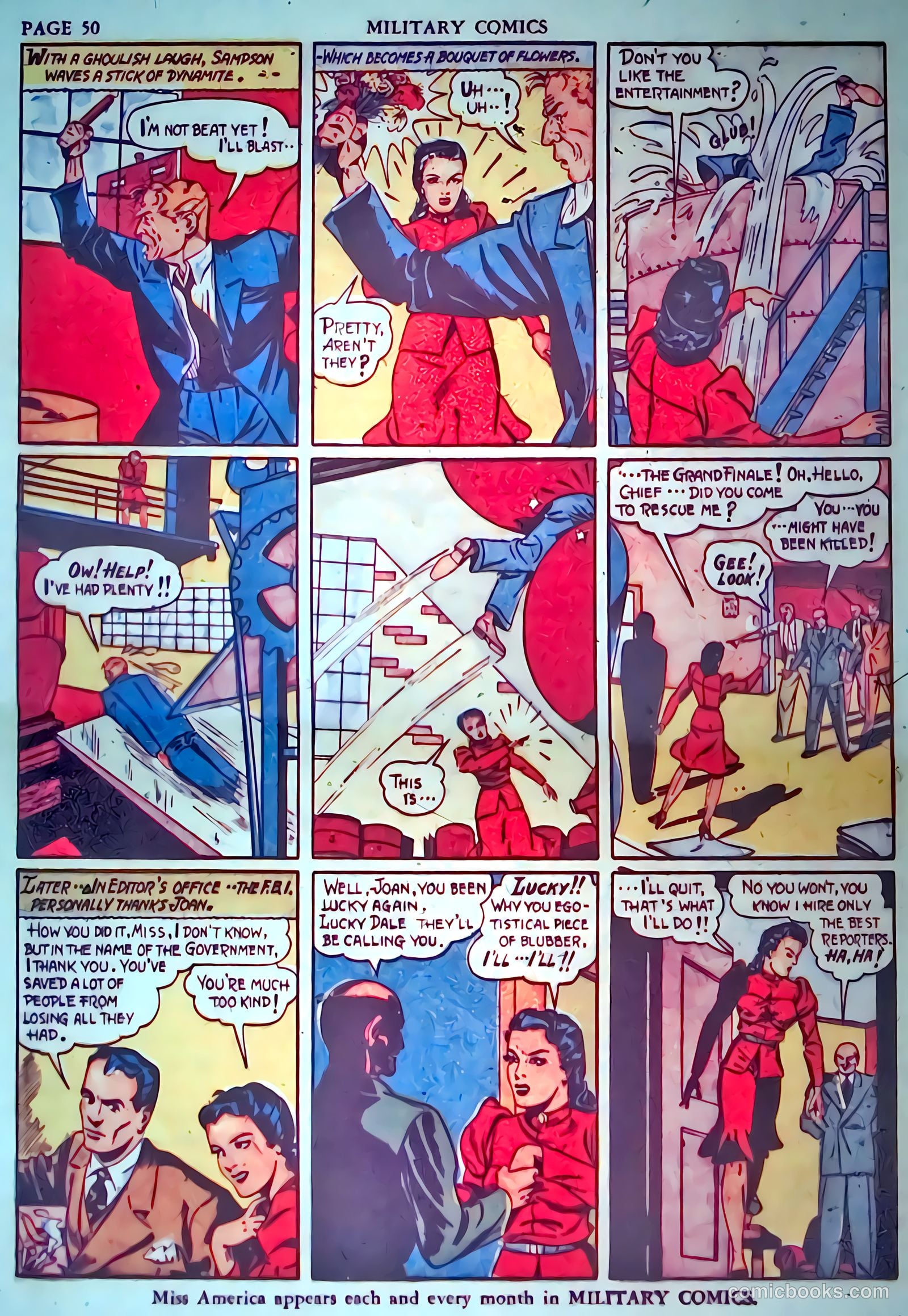 Military Comics #3 (1941) — page 52 of 68