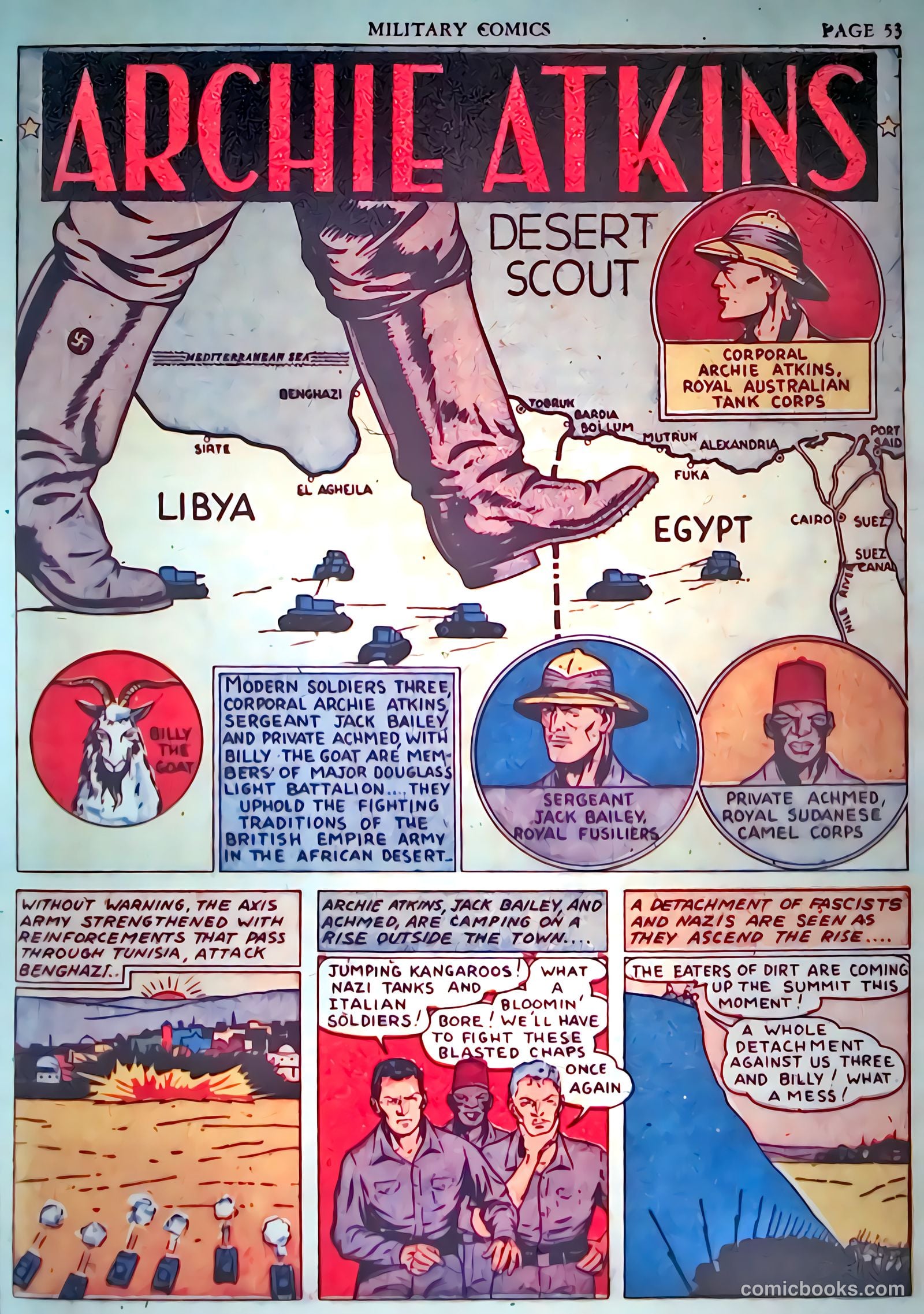Military Comics #3 (1941) — page 55 of 68