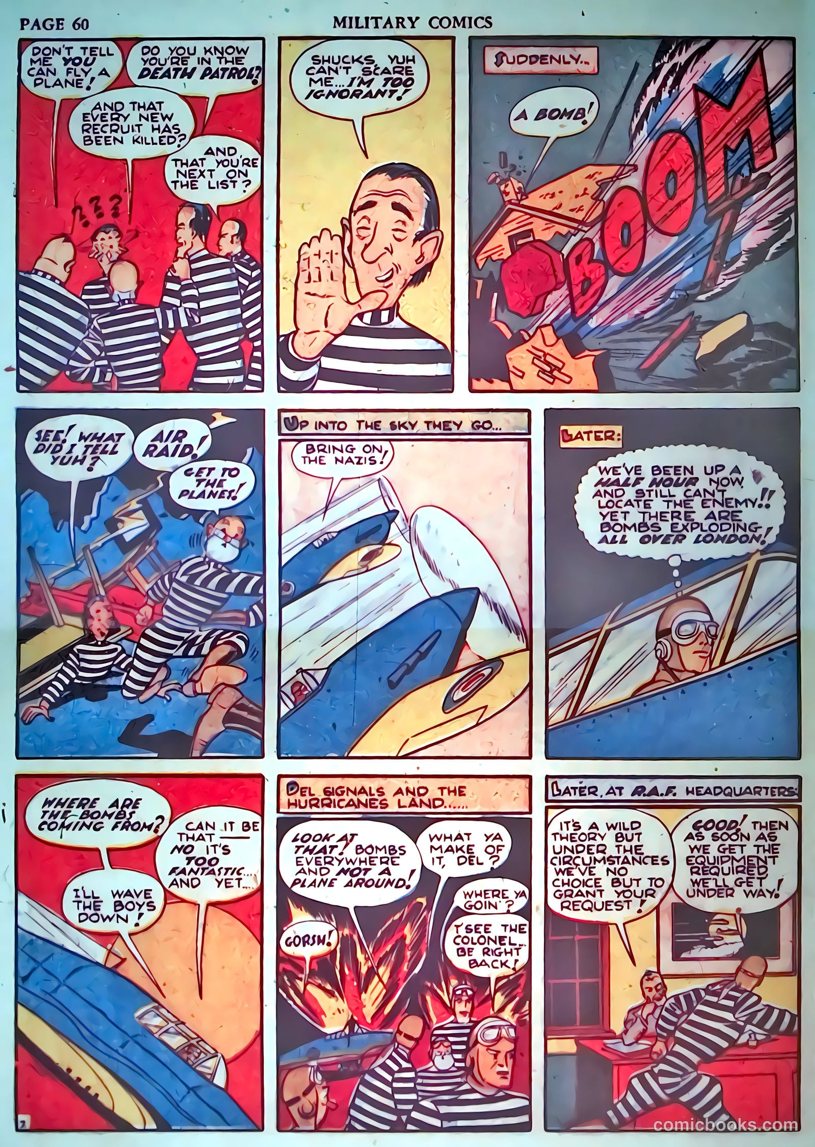 Military Comics #3 (1941) — page 62 of 68