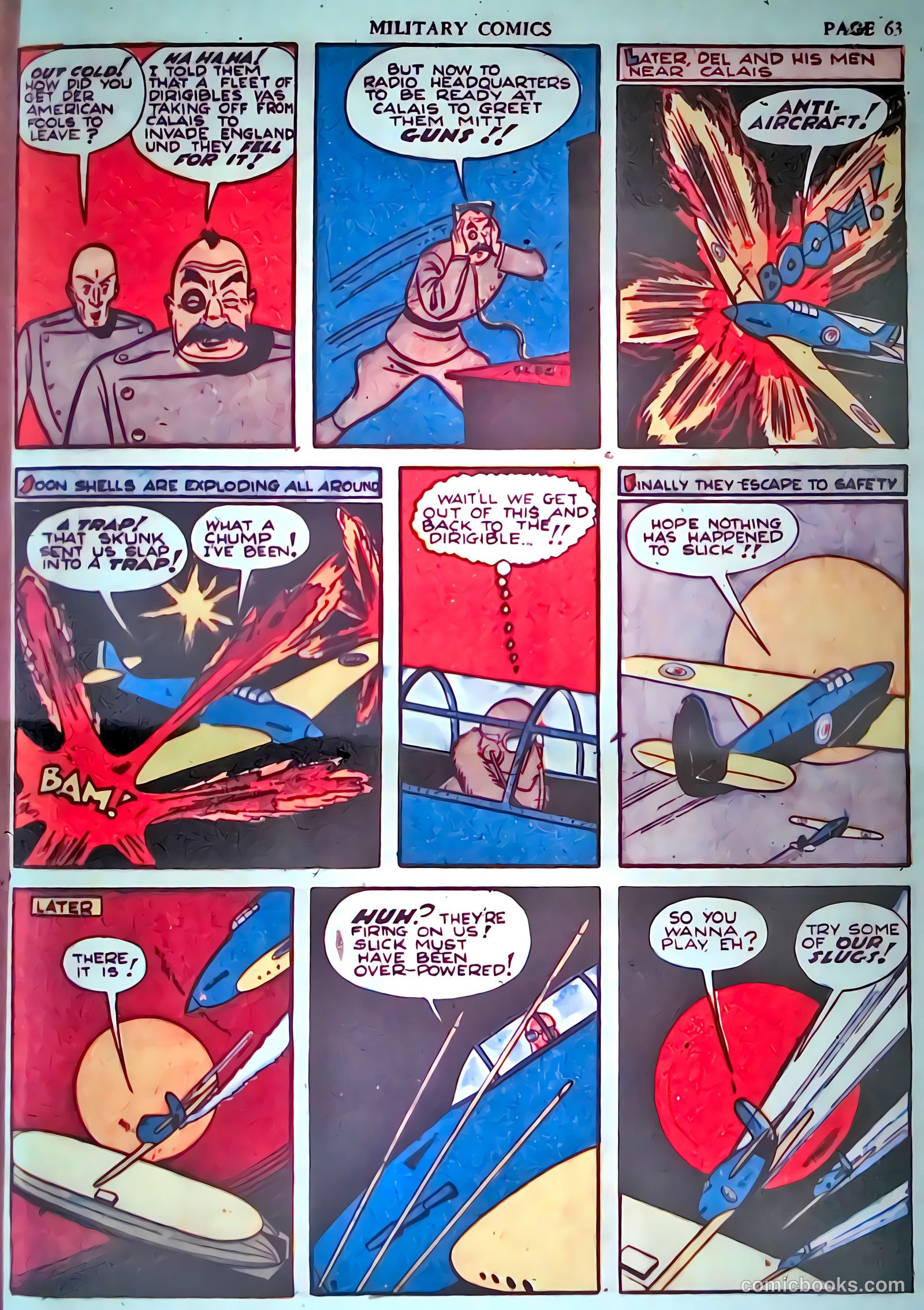 Military Comics #3 (1941) — page 65 of 68