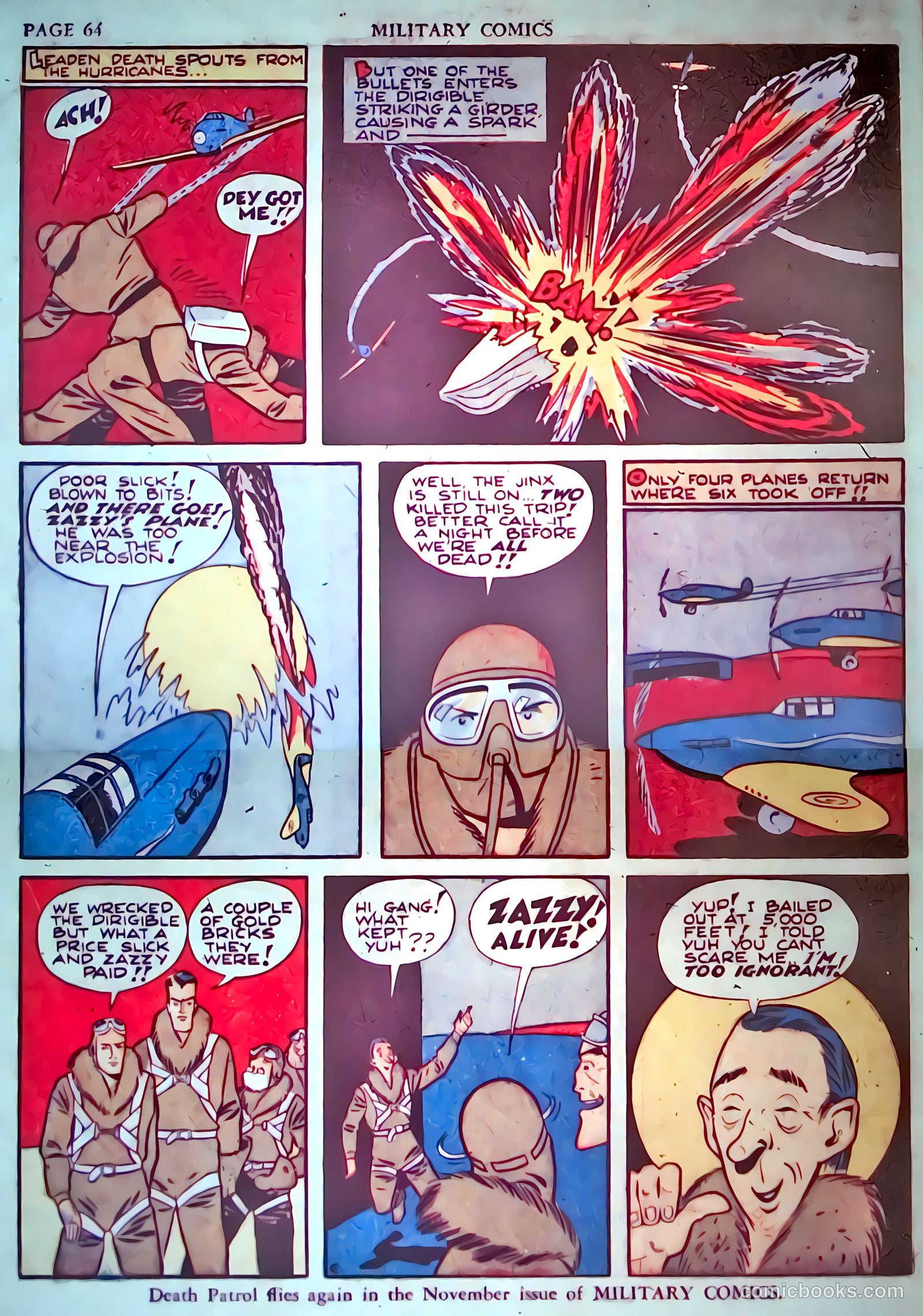 Military Comics #3 (1941) — page 66 of 68