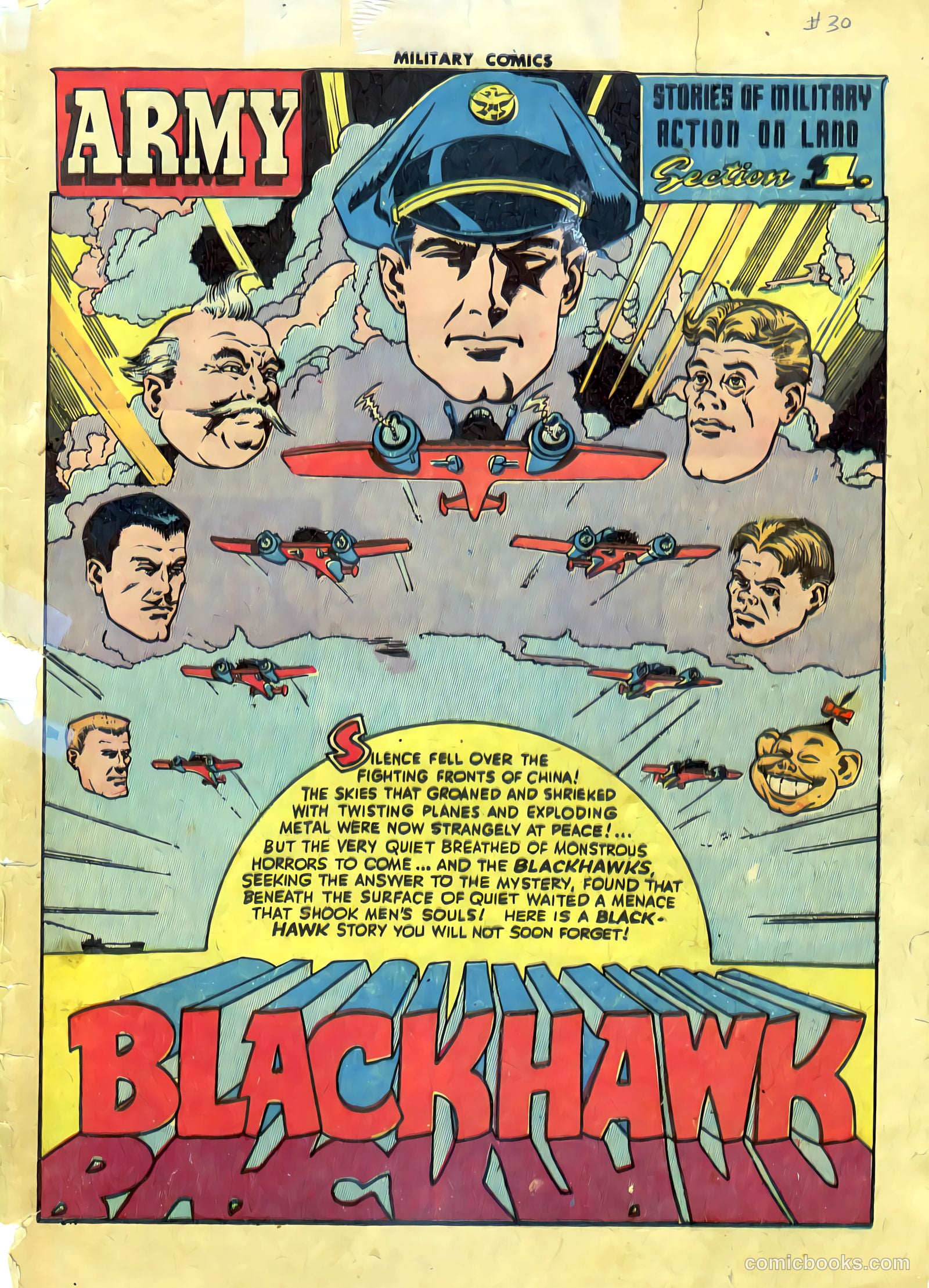Military Comics #30 (1944) — page 2 of 58