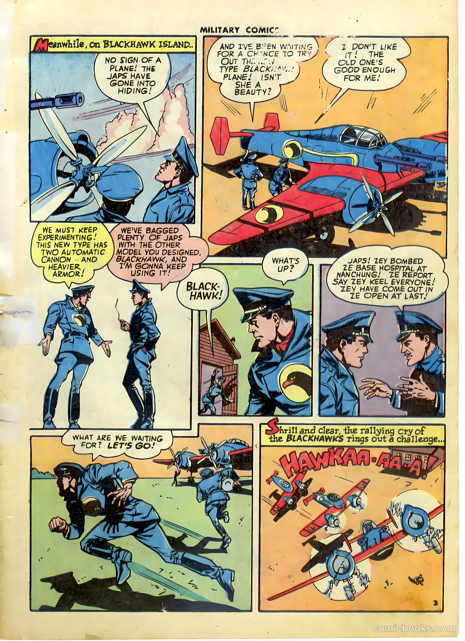 Military Comics #30 (1944) — page 4 of 58