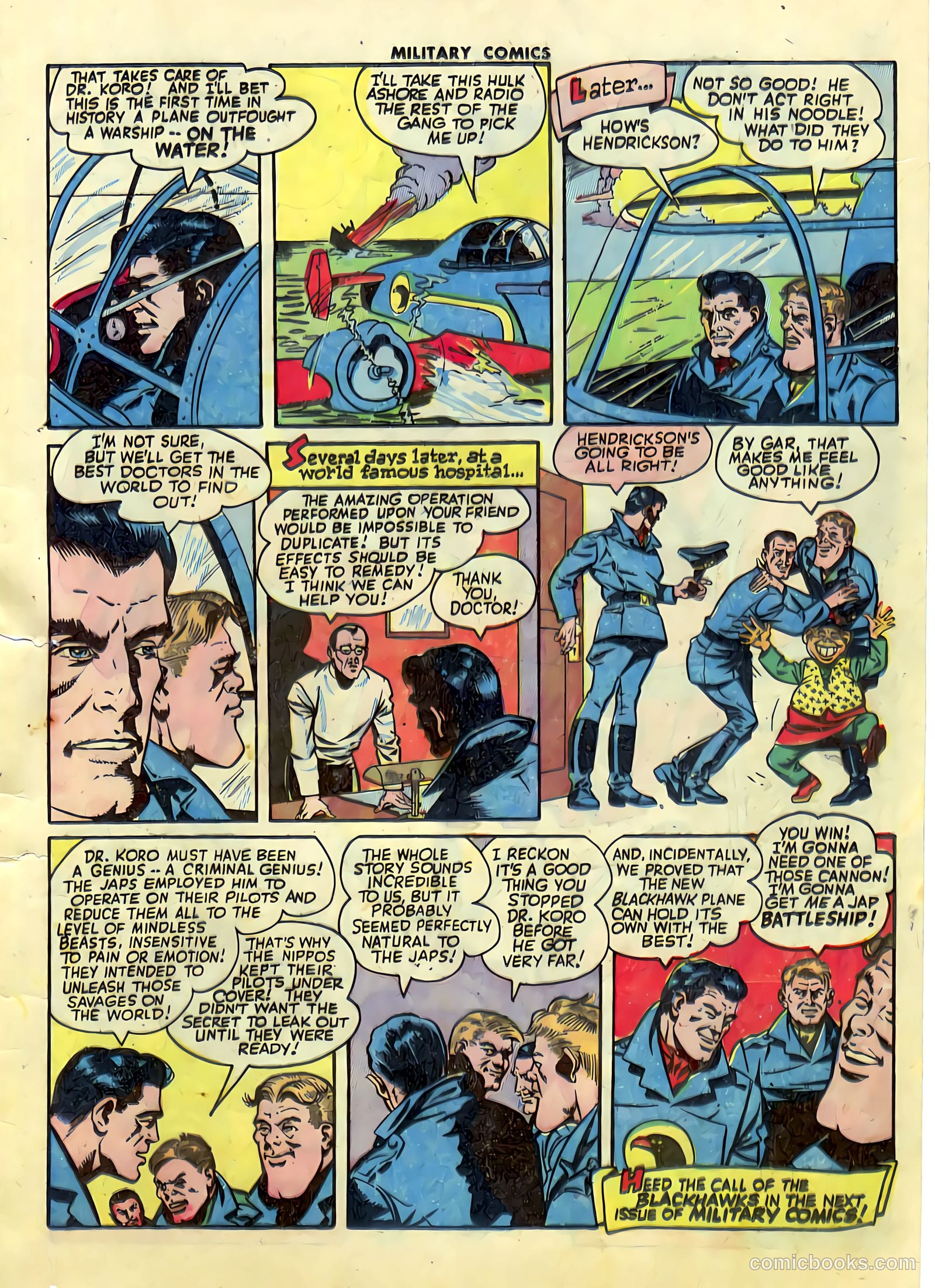 Military Comics #30 (1944) — page 16 of 58