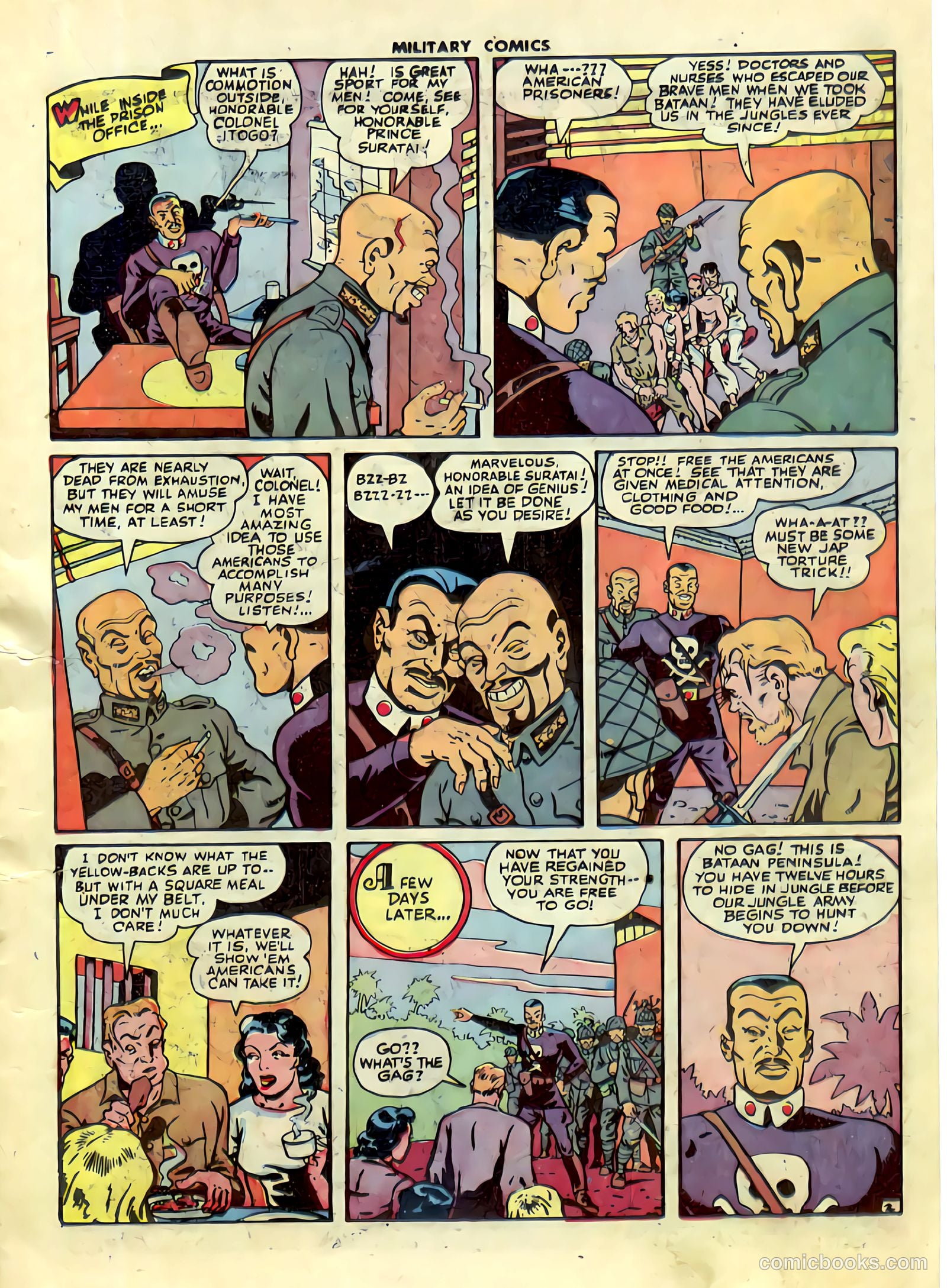 Military Comics #30 (1944) — page 22 of 58