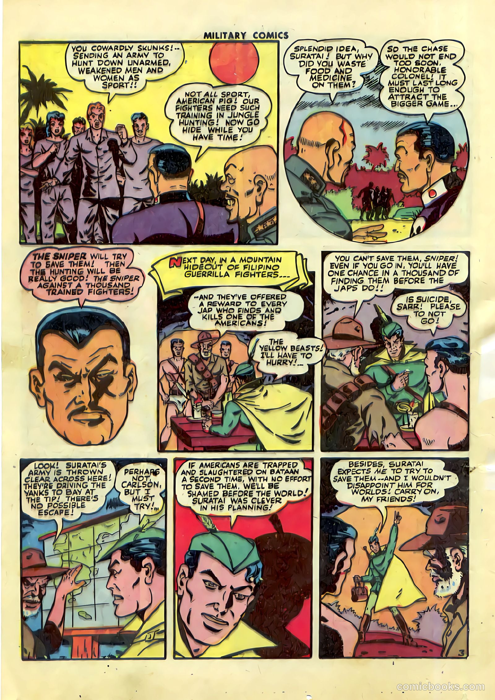 Military Comics #30 (1944) — page 23 of 58