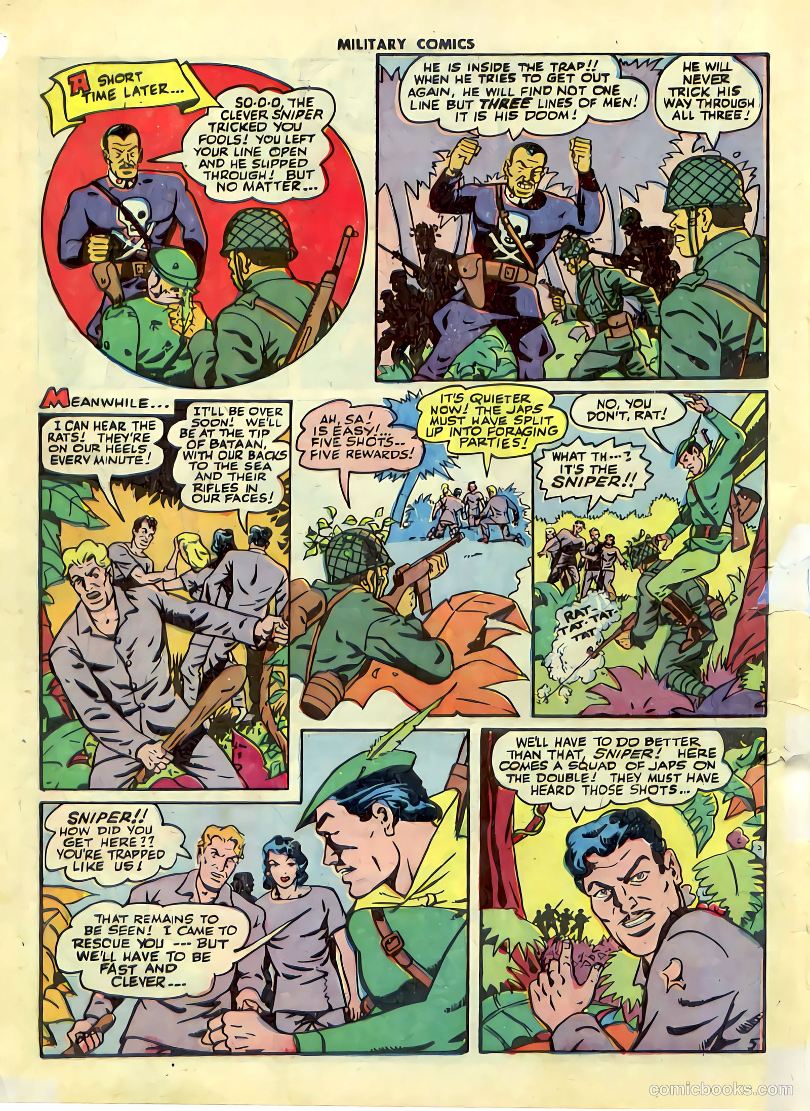 Military Comics #30 (1944) — page 25 of 58