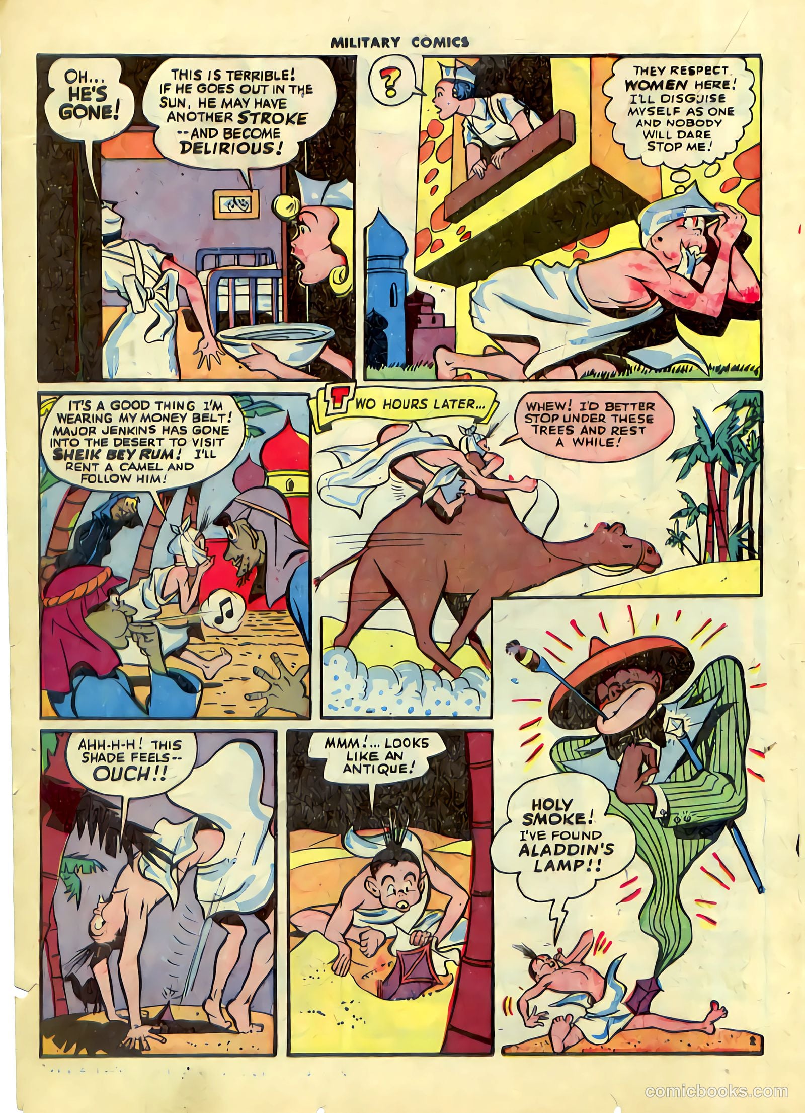 Military Comics #30 (1944) — page 31 of 58