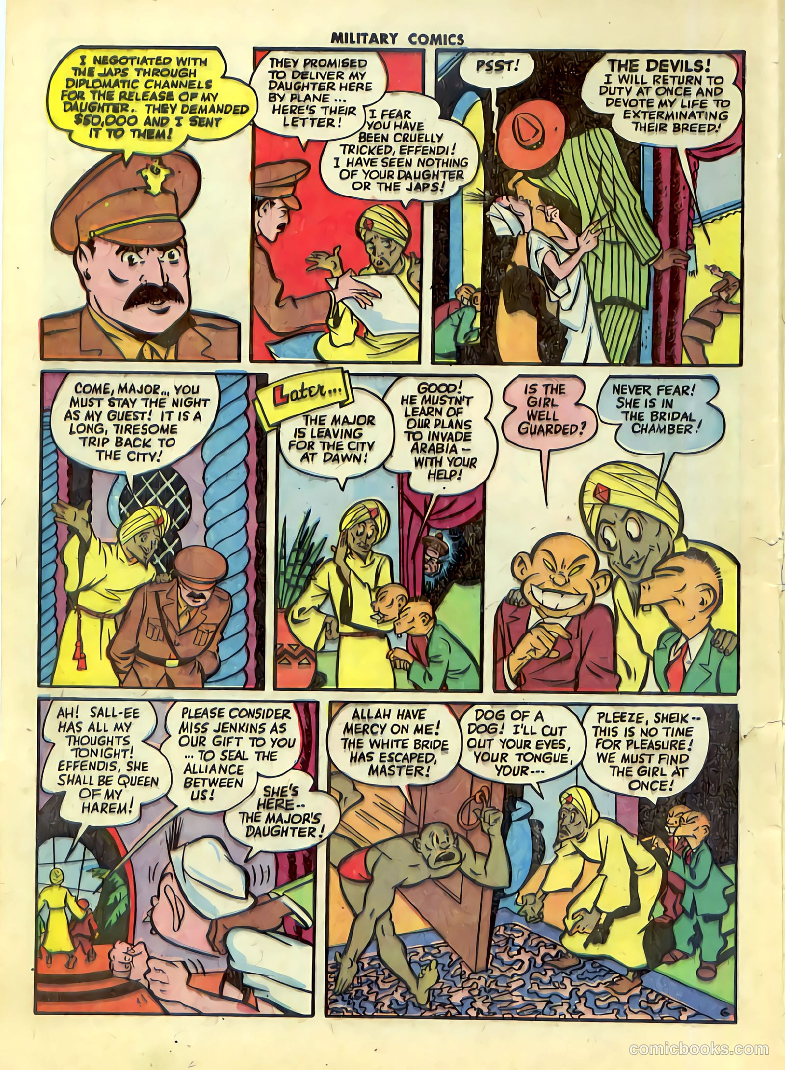 Military Comics #30 (1944) — page 35 of 58