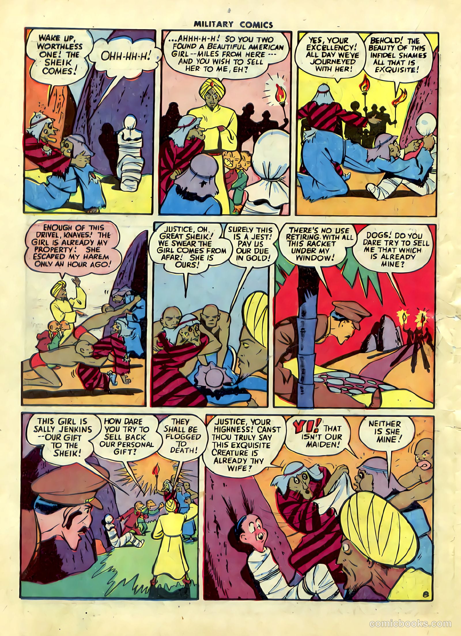 Military Comics #30 (1944) — page 37 of 58