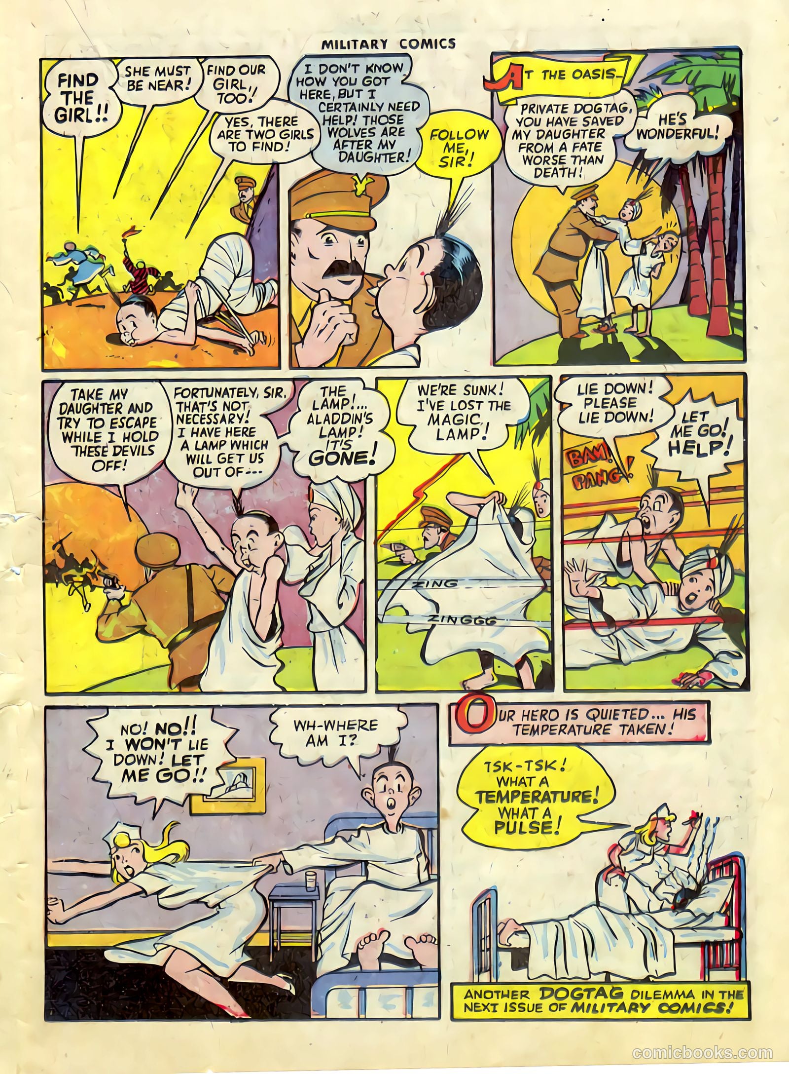 Military Comics #30 (1944) — page 38 of 58