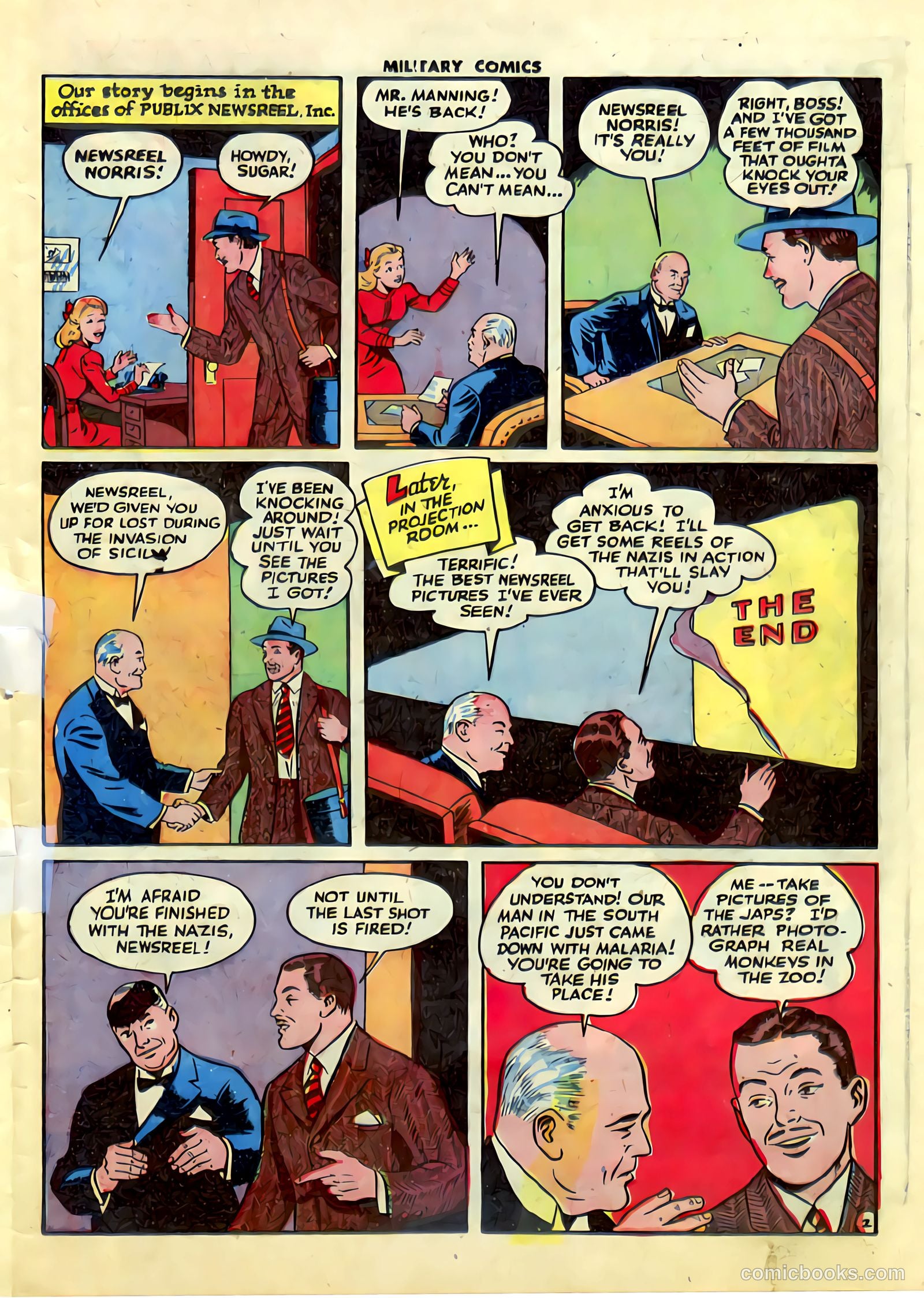 Military Comics #30 (1944) — page 42 of 58
