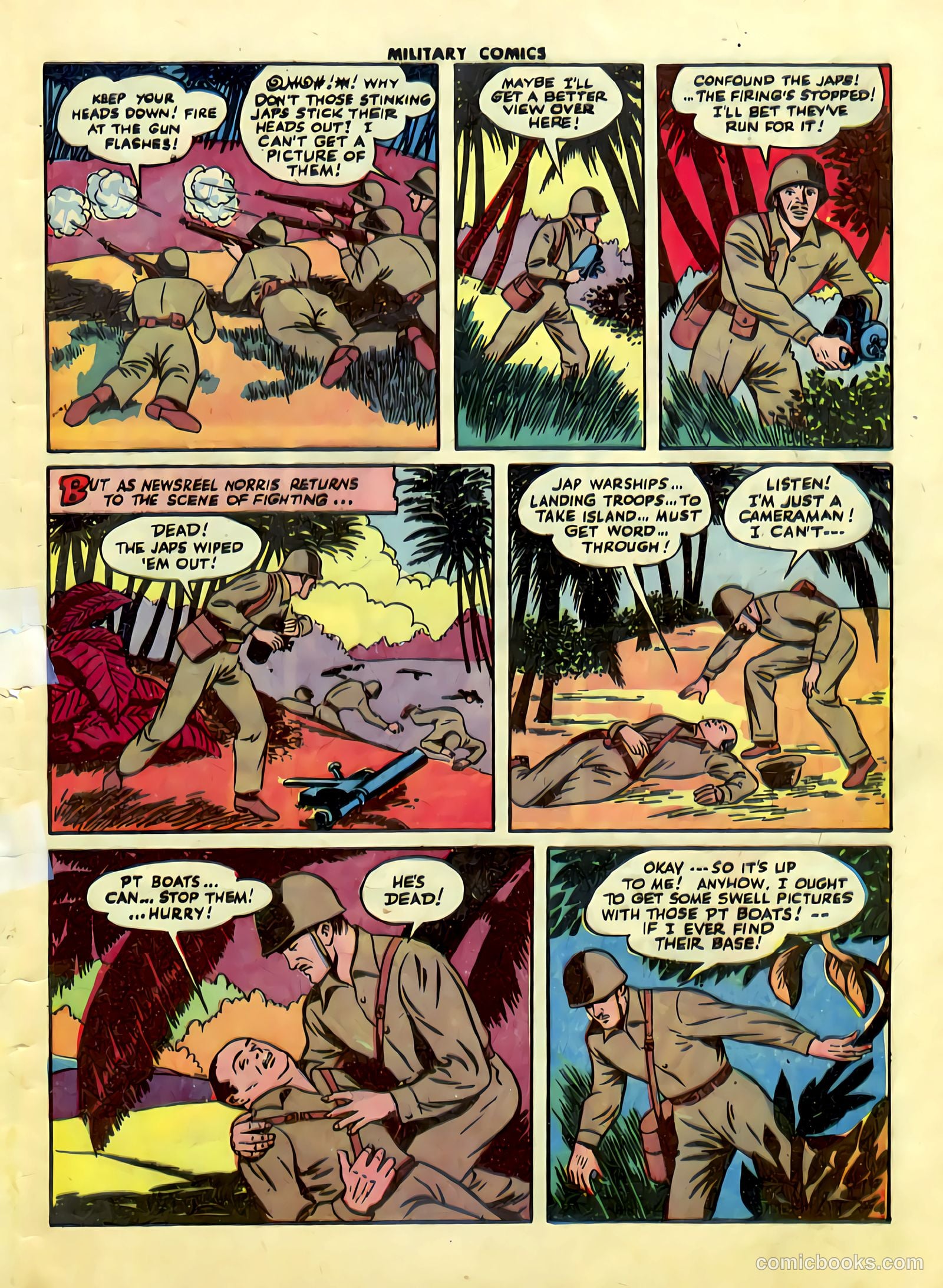 Military Comics #30 (1944) — page 44 of 58