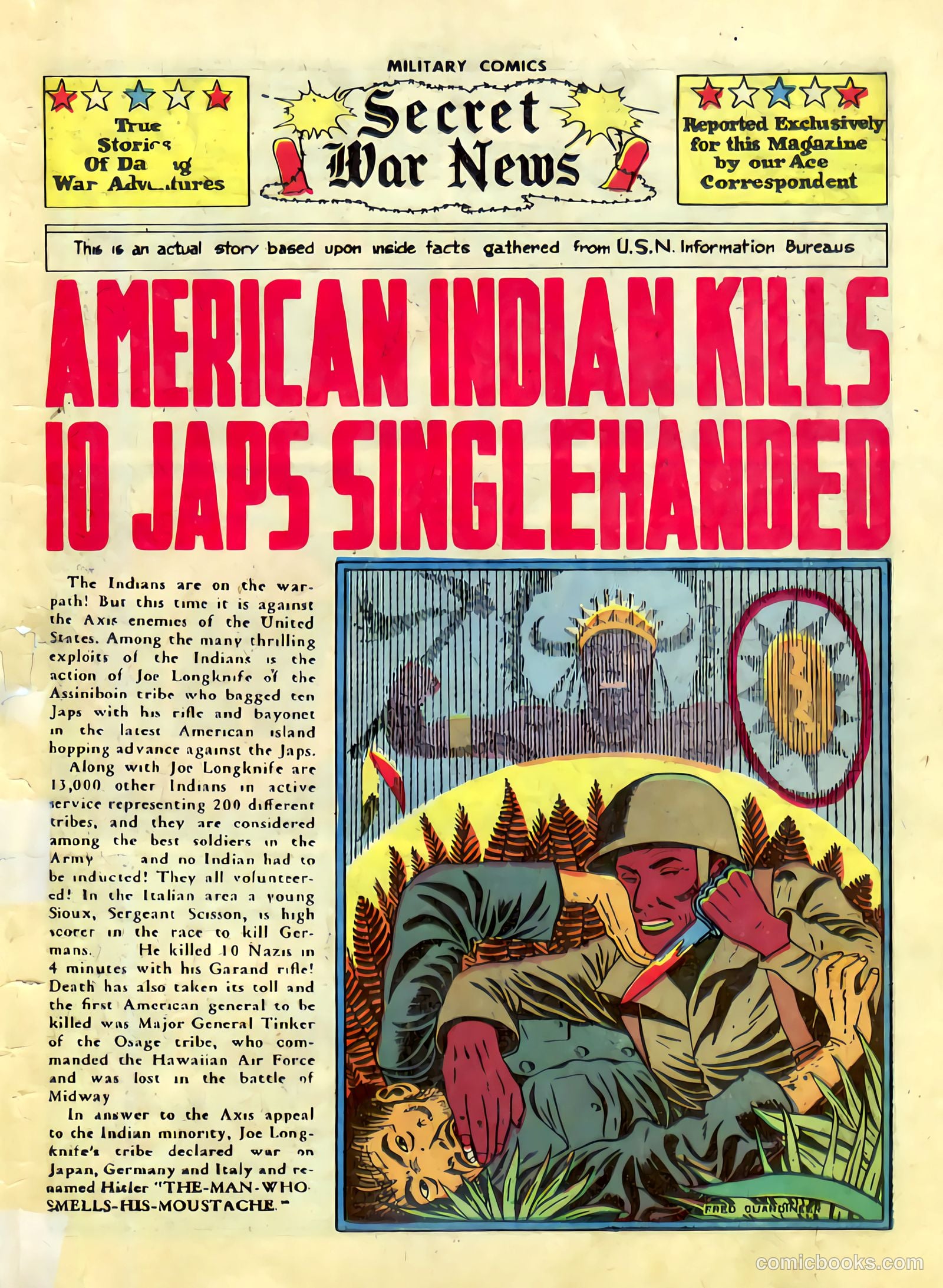 Military Comics #30 (1944) — page 50 of 58