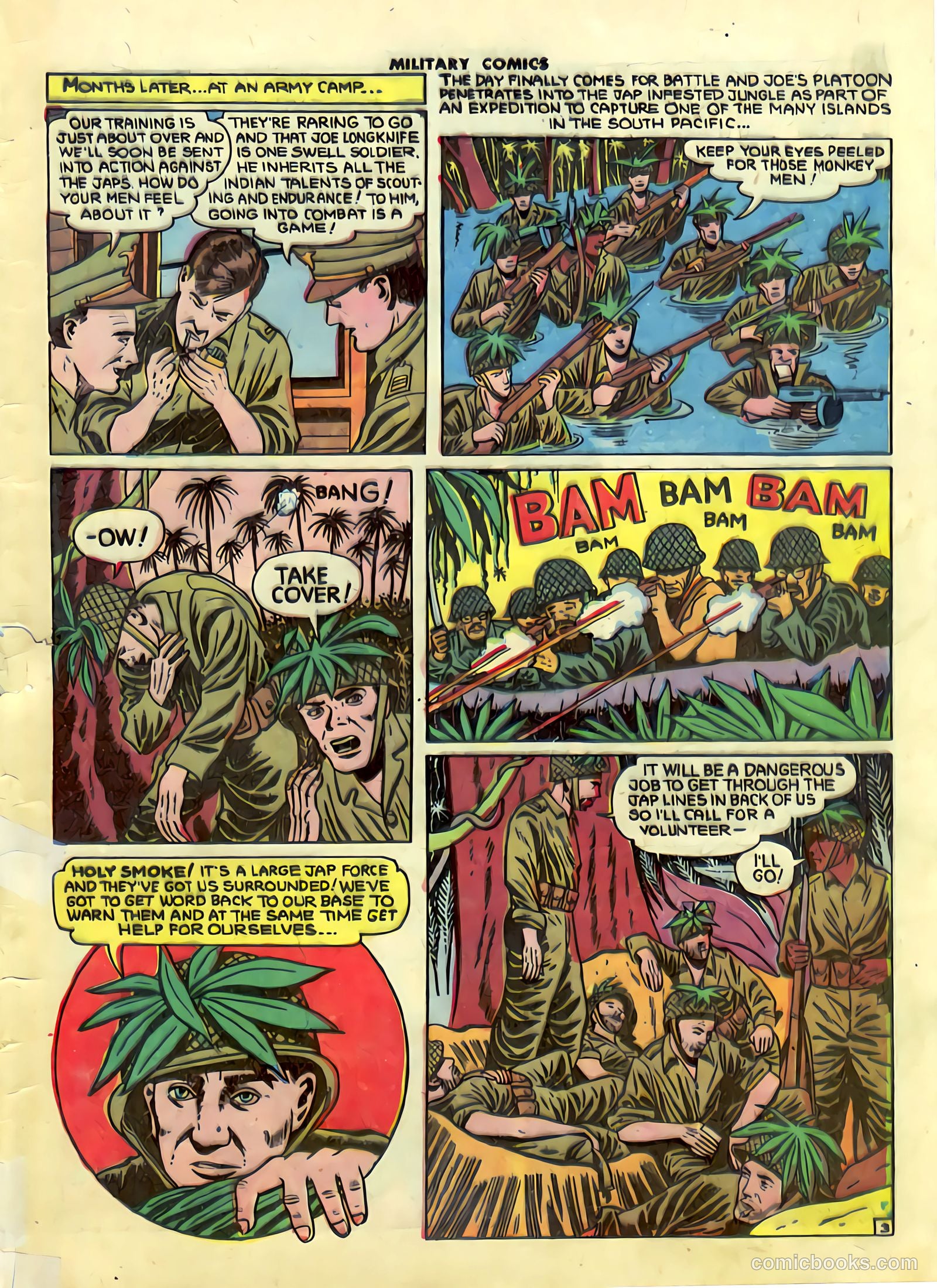 Military Comics #30 (1944) — page 52 of 58