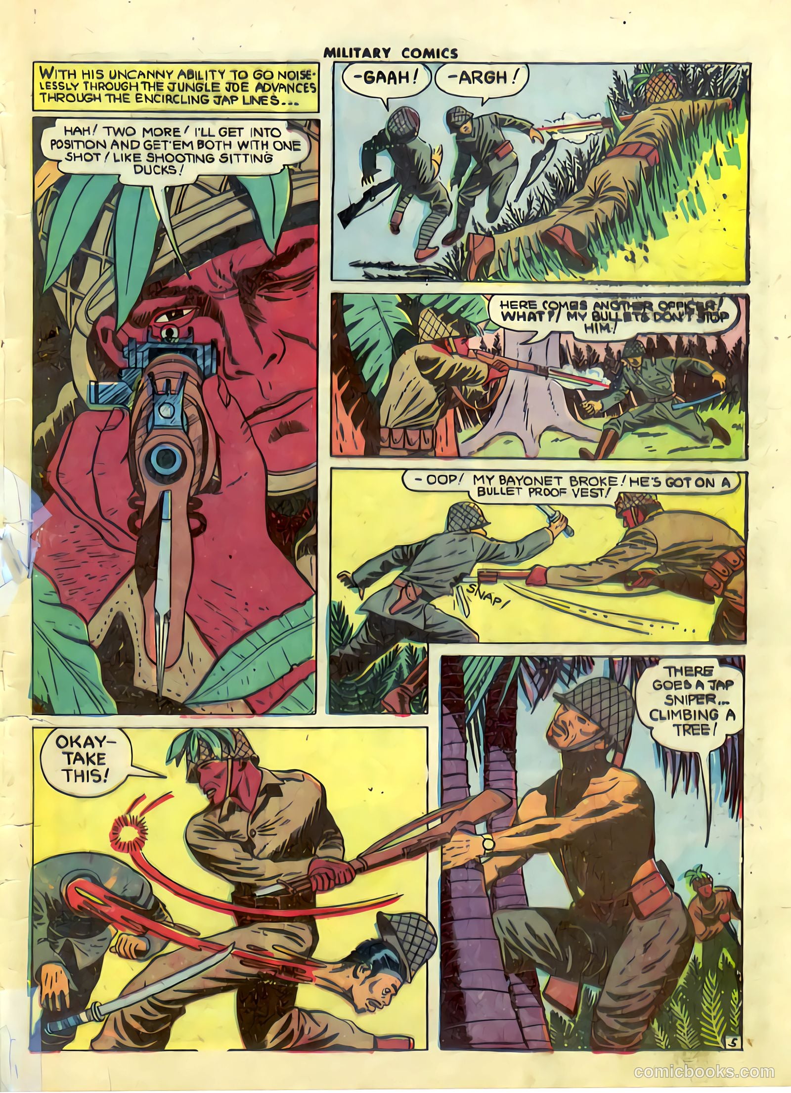 Military Comics #30 (1944) — page 54 of 58