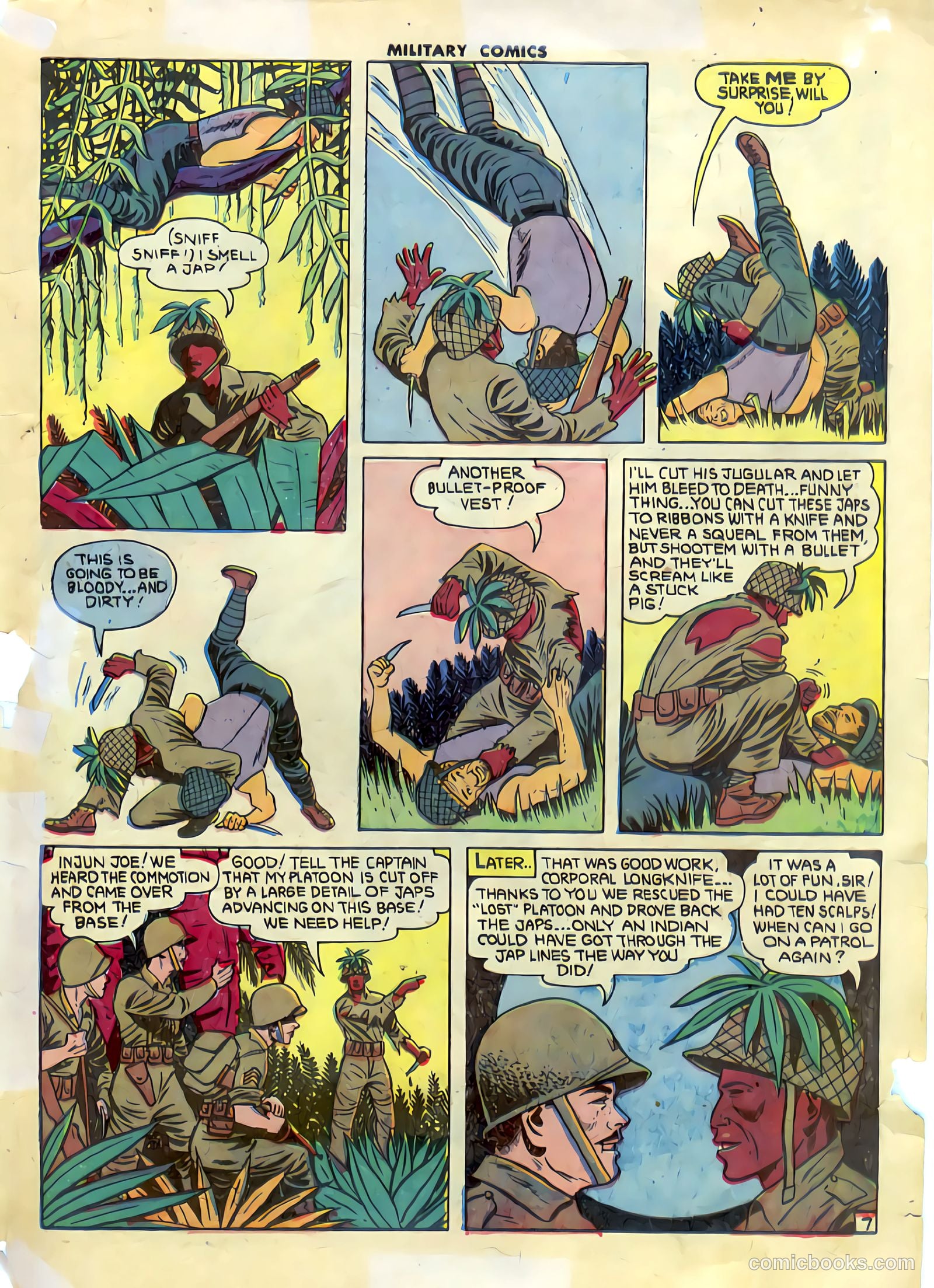 Military Comics #30 (1944) — page 56 of 58