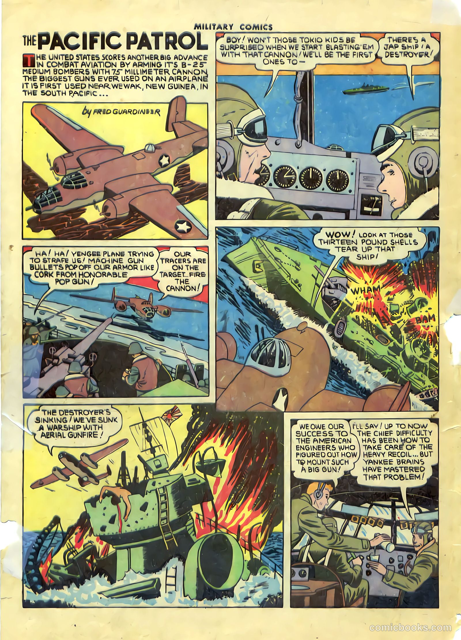 Military Comics #30 (1944) — page 57 of 58