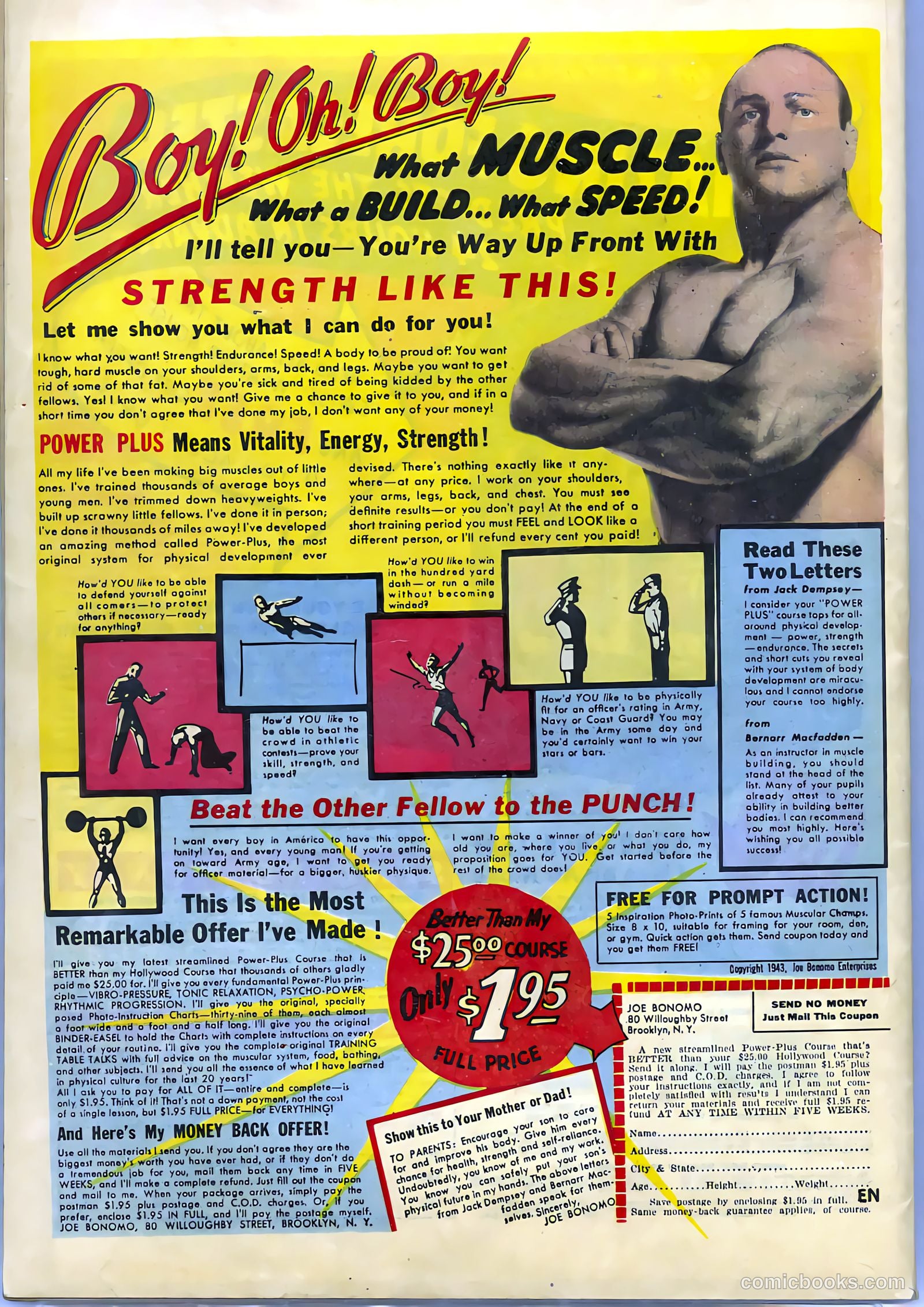 Military Comics #30 (1944) — page 58 of 58