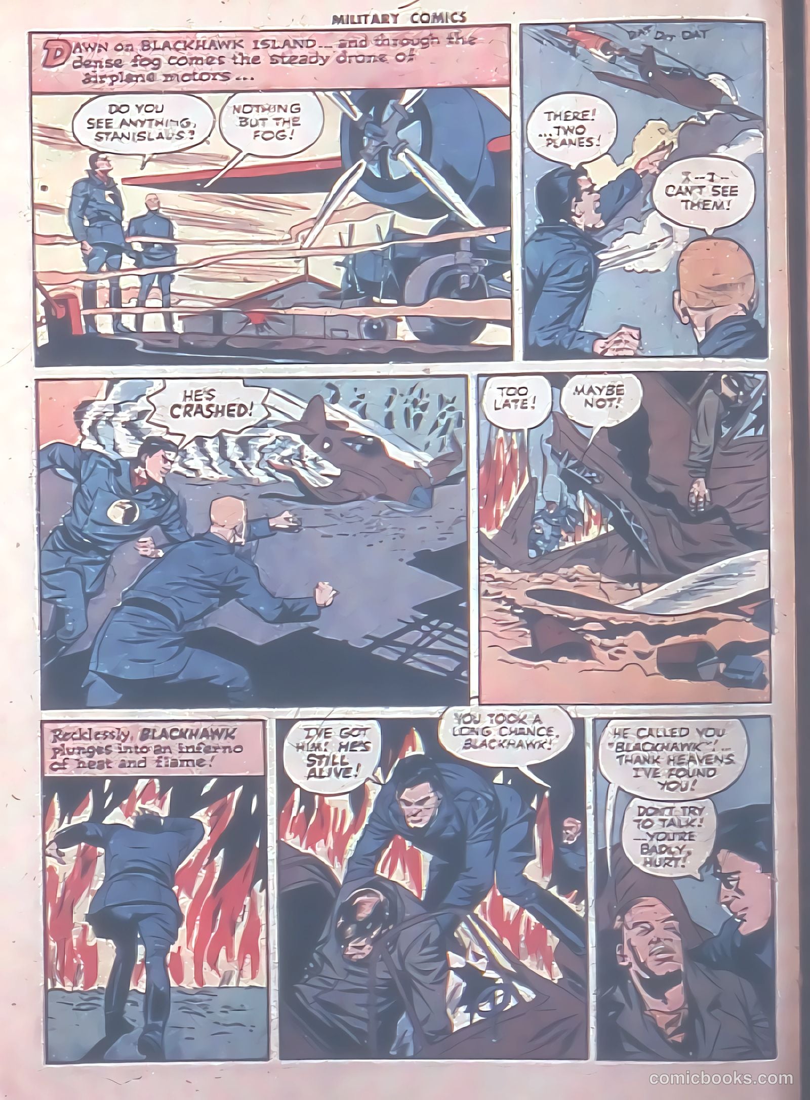 Military Comics #31 (1944) — page 4 of 60