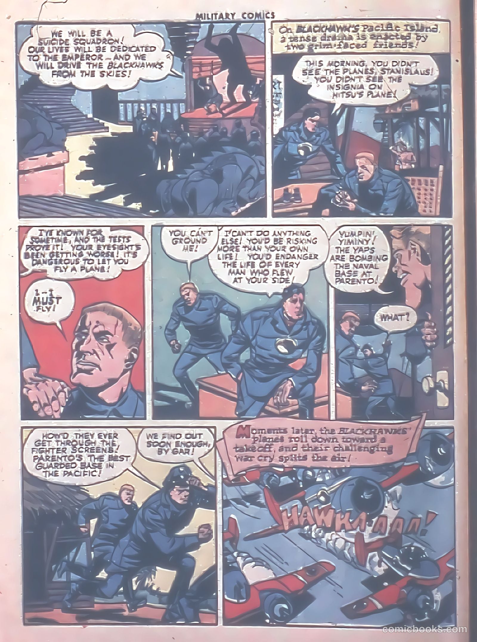 Military Comics #31 (1944) — page 6 of 60
