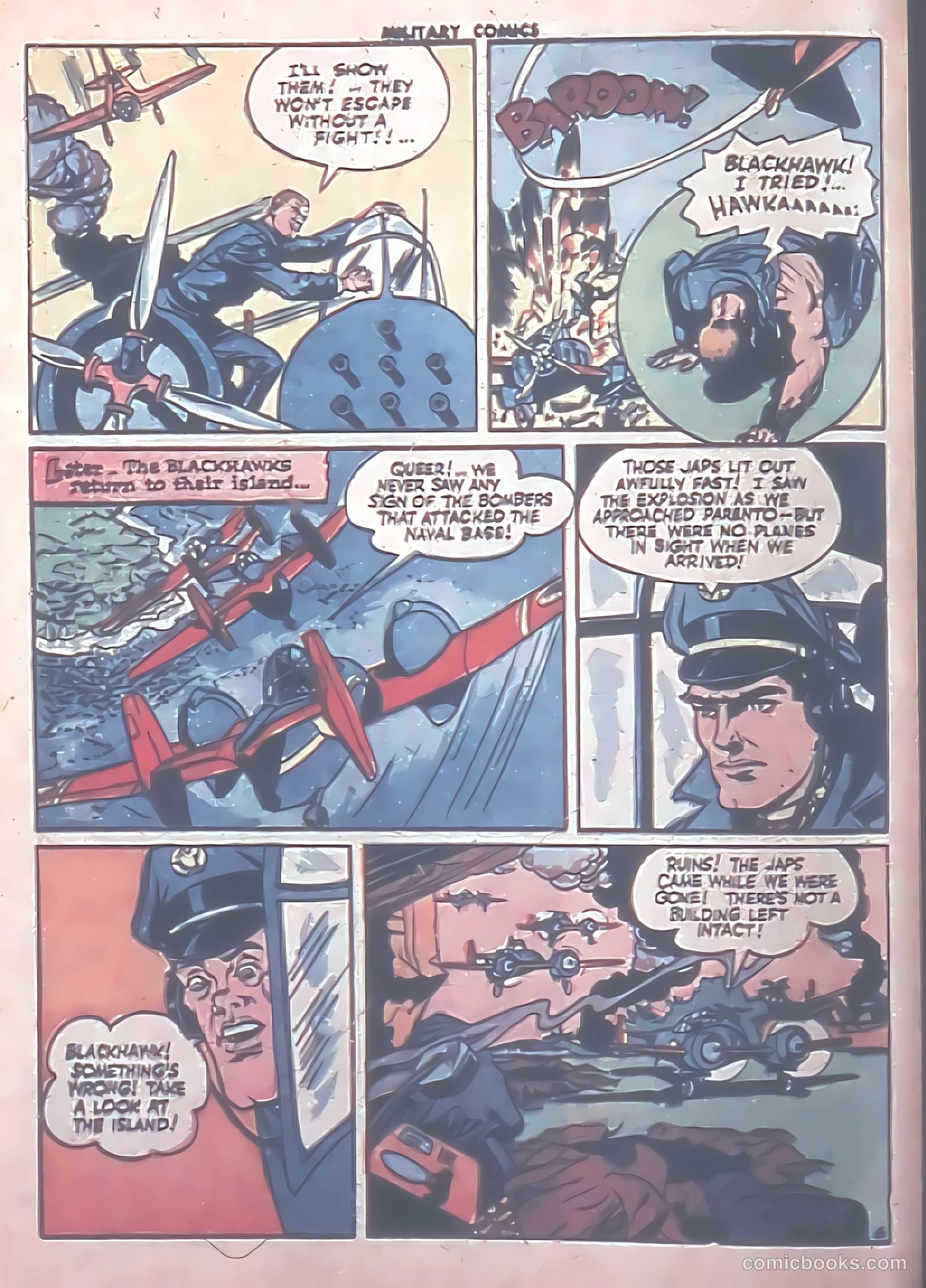 Military Comics #31 (1944) — page 8 of 60