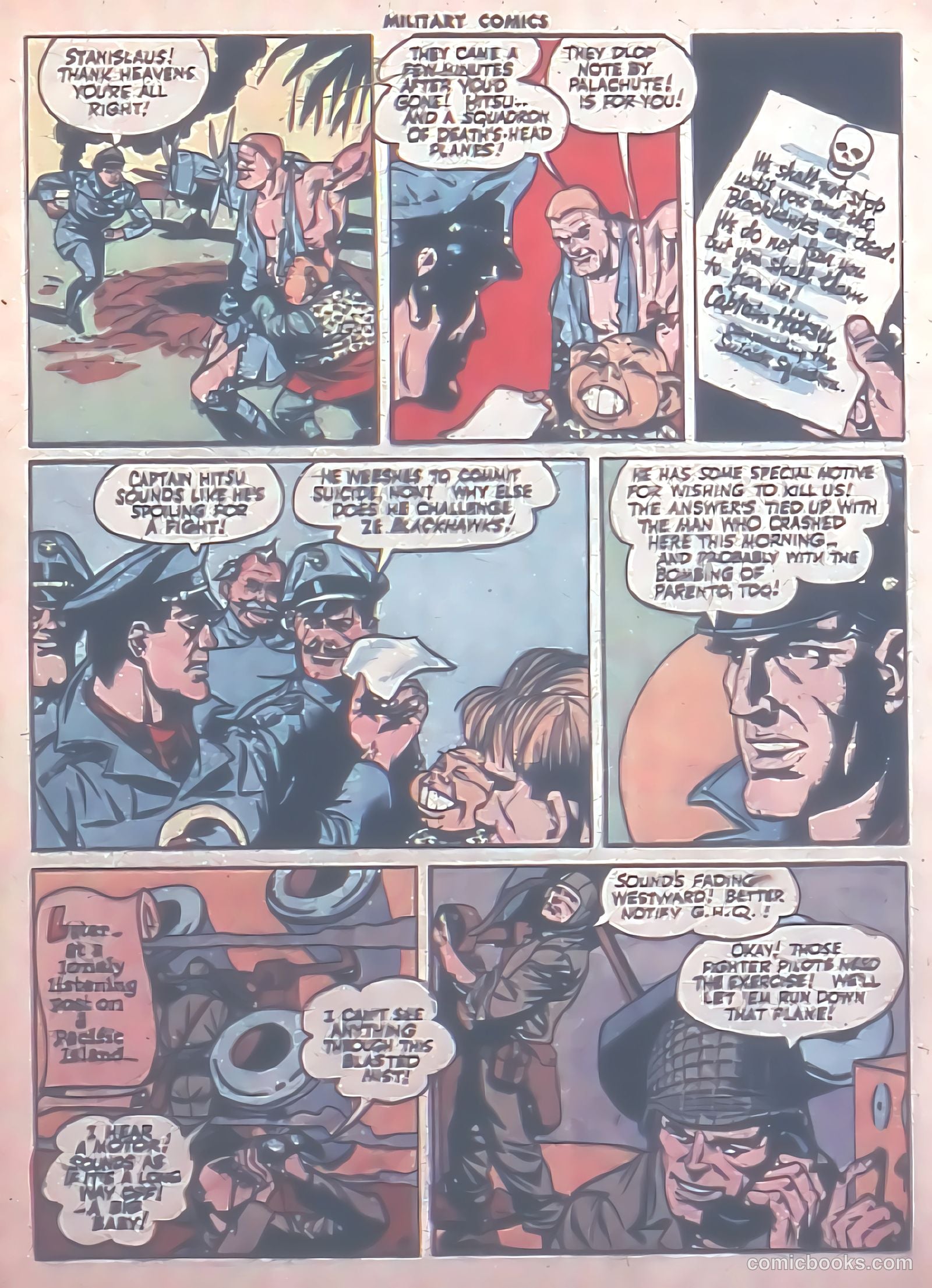 Military Comics #31 (1944) — page 9 of 60