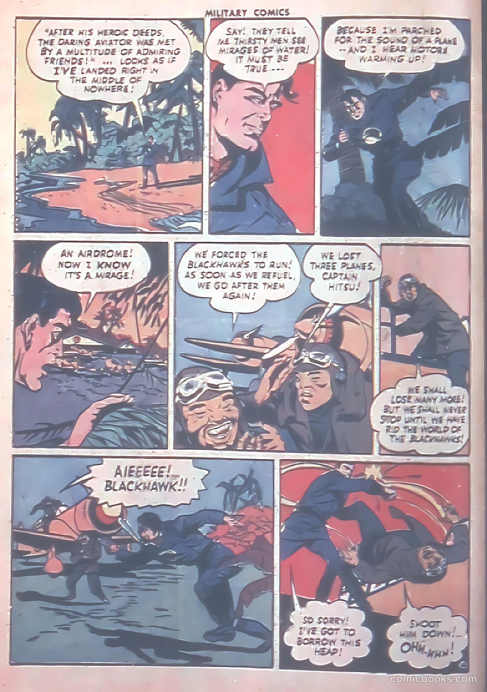 Military Comics #31 (1944) — page 16 of 60