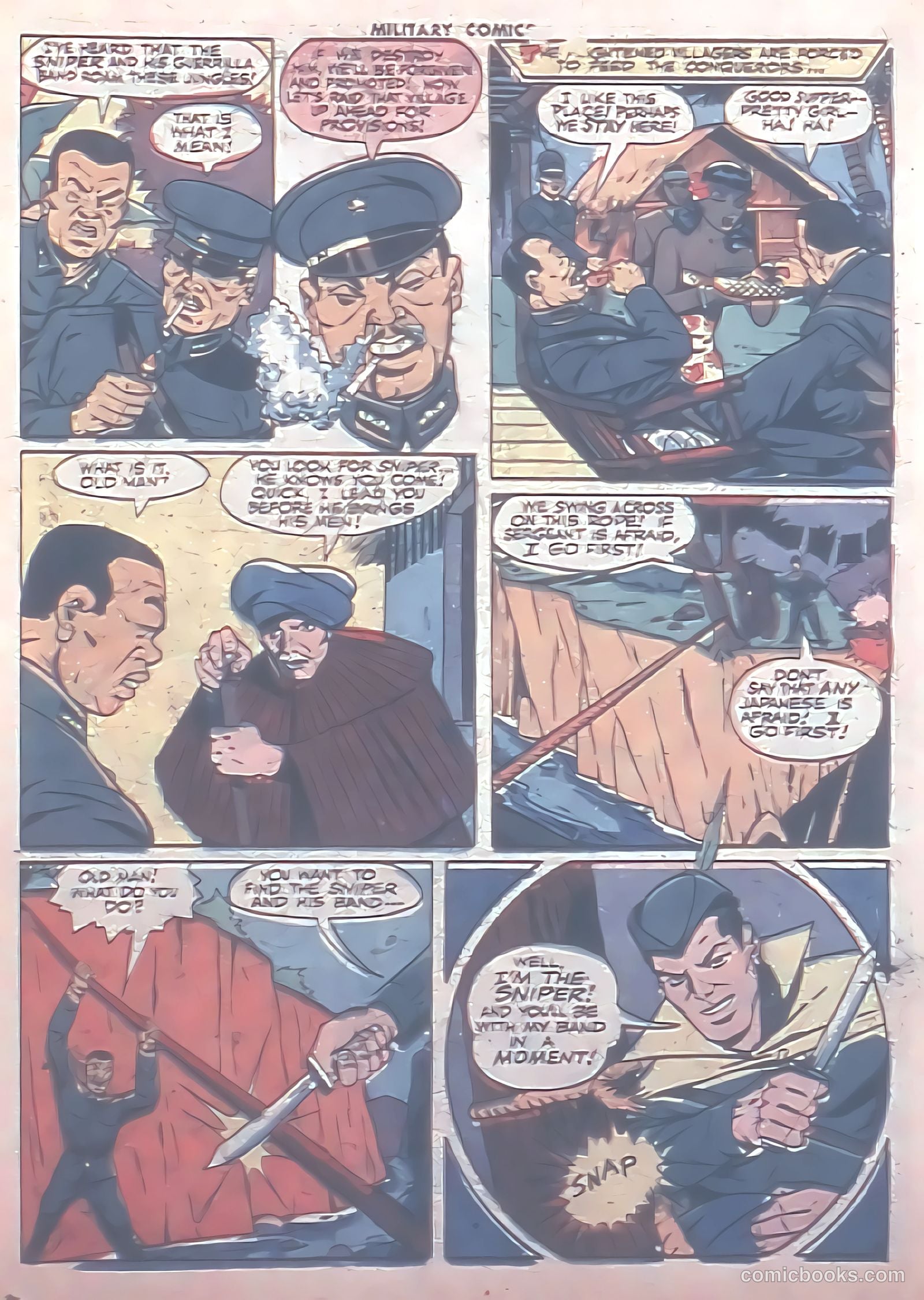 Military Comics #31 (1944) — page 23 of 60