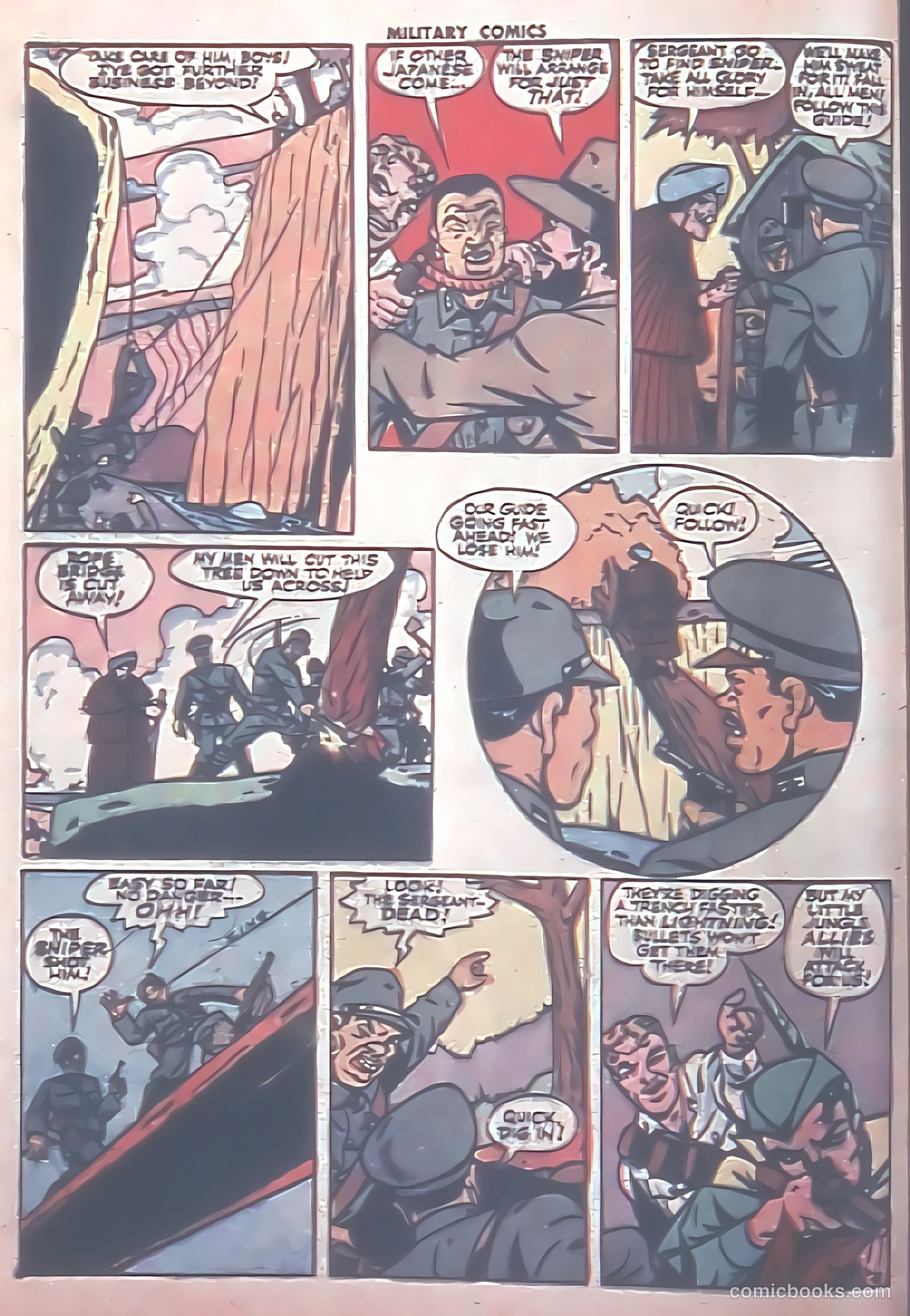 Military Comics #31 (1944) — page 24 of 60