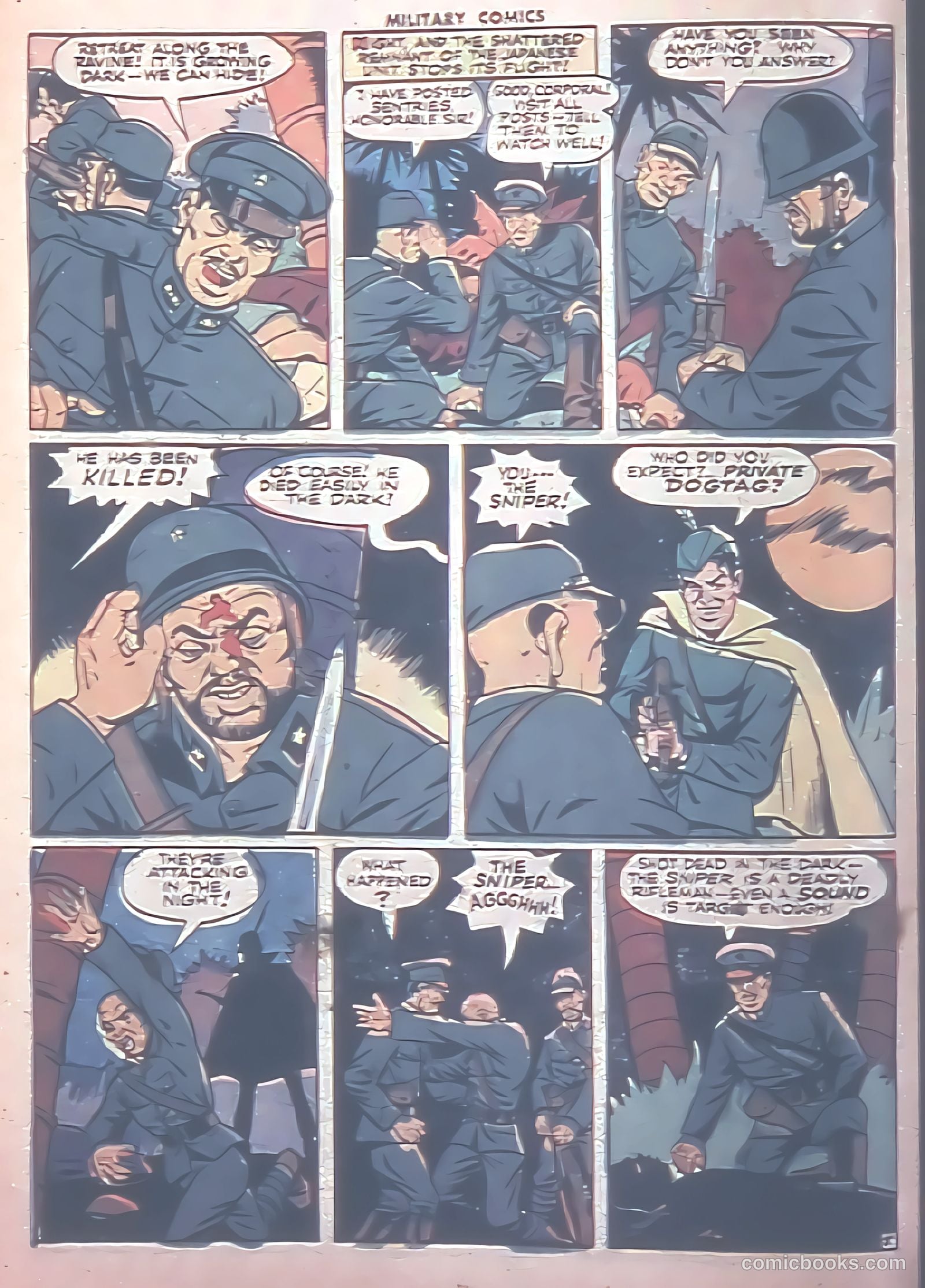 Military Comics #31 (1944) — page 26 of 60