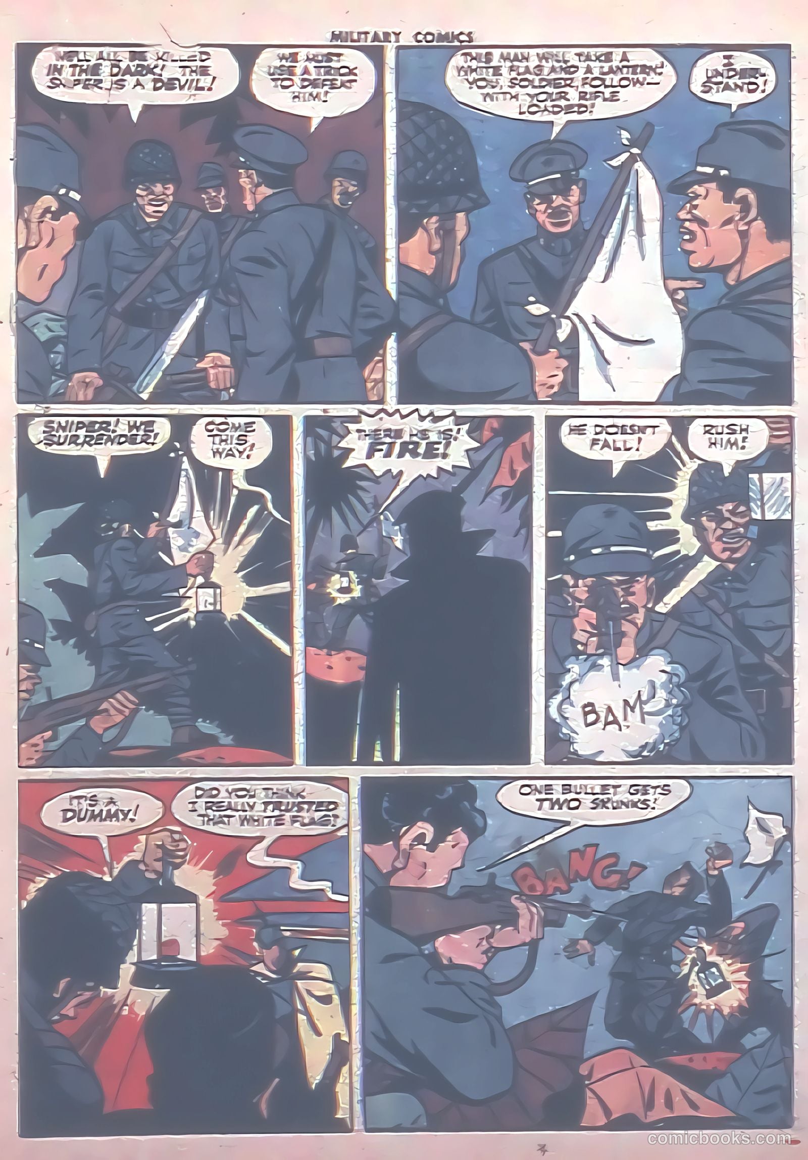 Military Comics #31 (1944) — page 27 of 60
