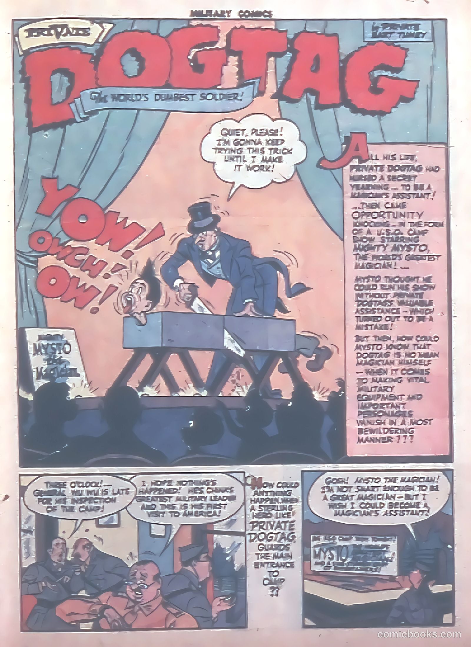 Military Comics #31 (1944) — page 31 of 60