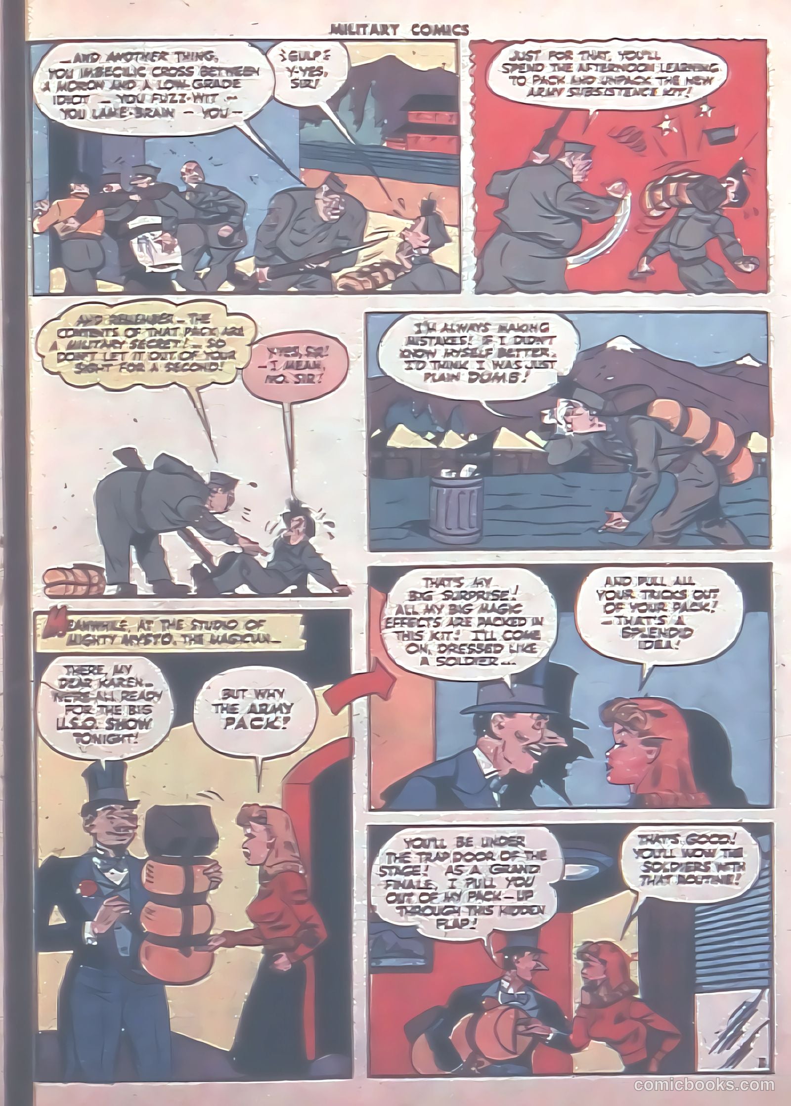 Military Comics #31 (1944) — page 33 of 60