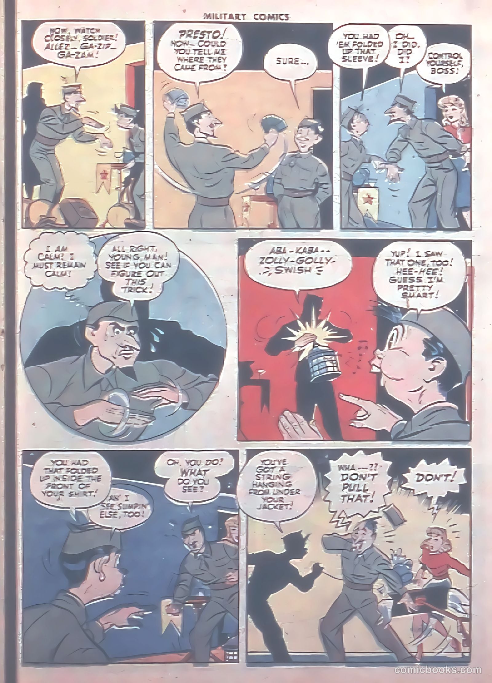 Military Comics #31 (1944) — page 35 of 60