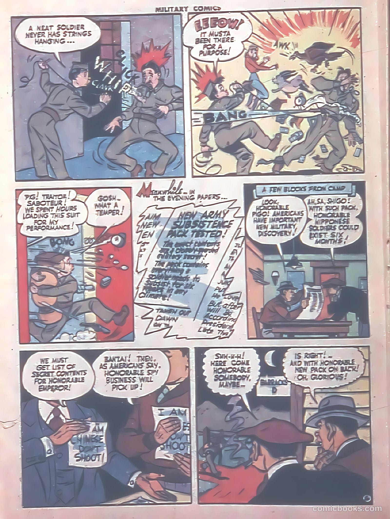 Military Comics #31 (1944) — page 36 of 60