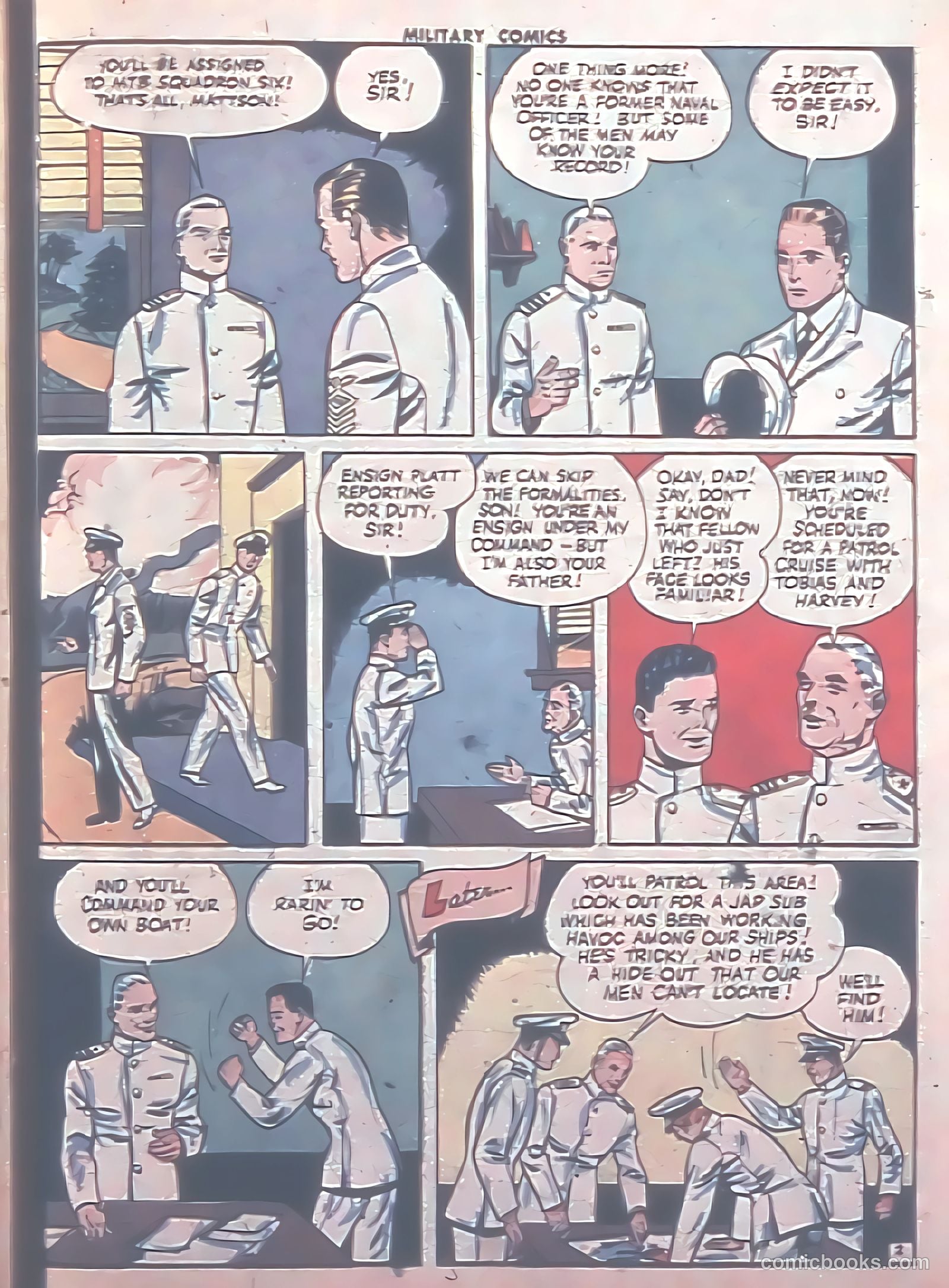 Military Comics #31 (1944) — page 43 of 60