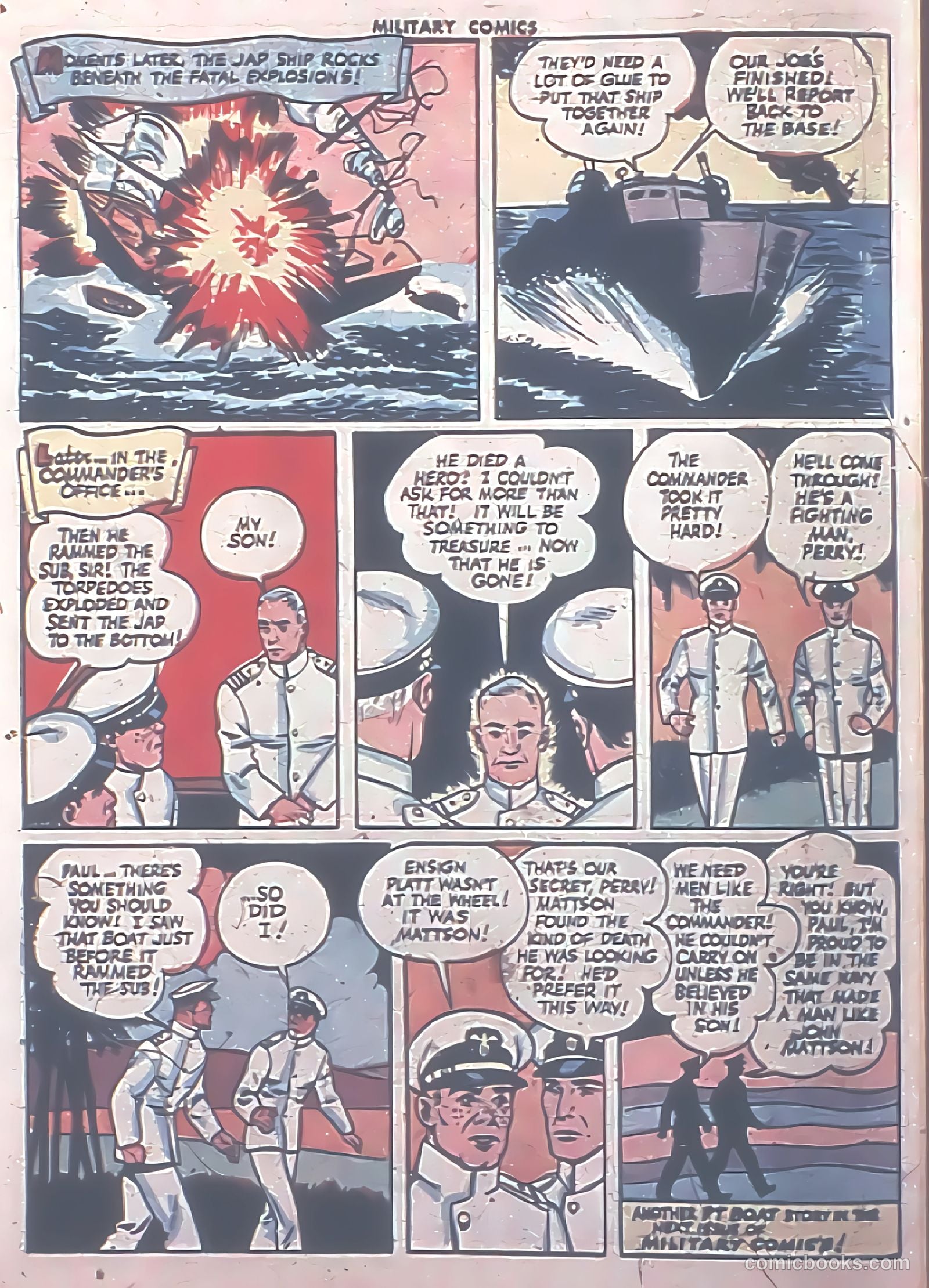 Military Comics #31 (1944) — page 50 of 60
