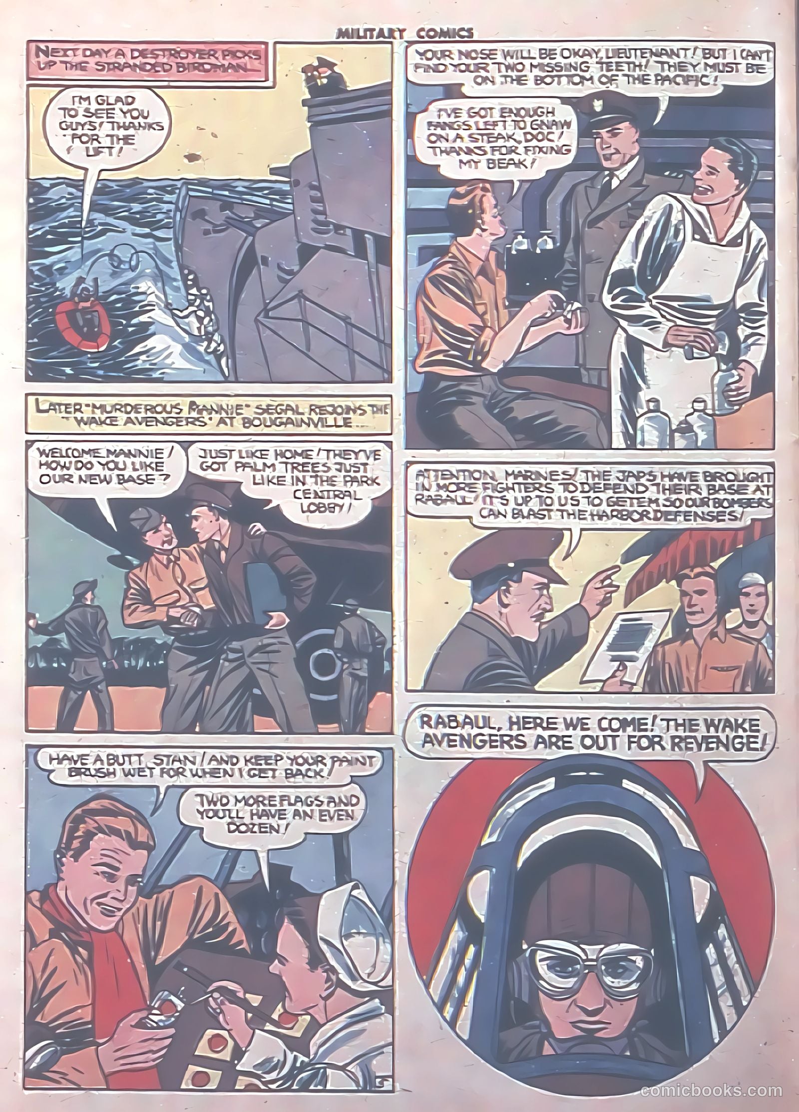 Military Comics #31 (1944) — page 56 of 60